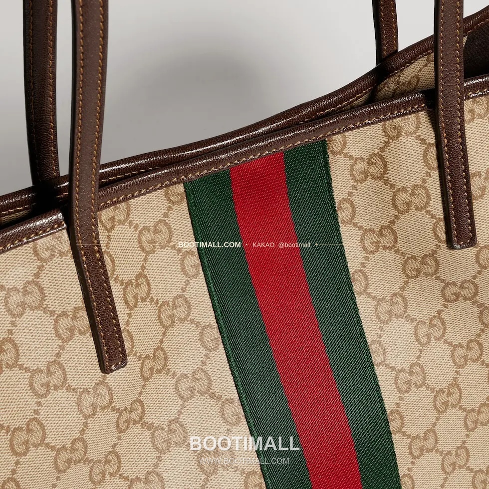 구찌 Generation GG 코팅 캔버스 웹스트랩 토트백 Gucci Generation GG Coated Canvas Web Strap Tote Bag 875236 25cm 5