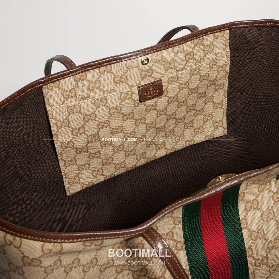 구찌 Generation GG 코팅 캔버스 웹스트랩 토트백 Gucci Generation GG Coated Canvas Web Strap Tote Bag 875236 25cm 7