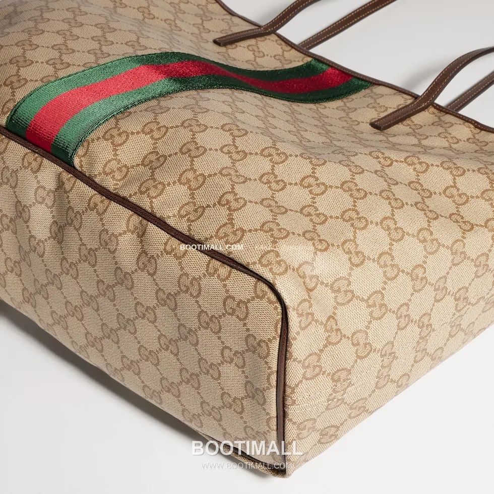구찌 Generation GG 코팅 캔버스 웹스트랩 토트백 Gucci Generation GG Coated Canvas Web Strap Tote Bag 875236 25cm 8