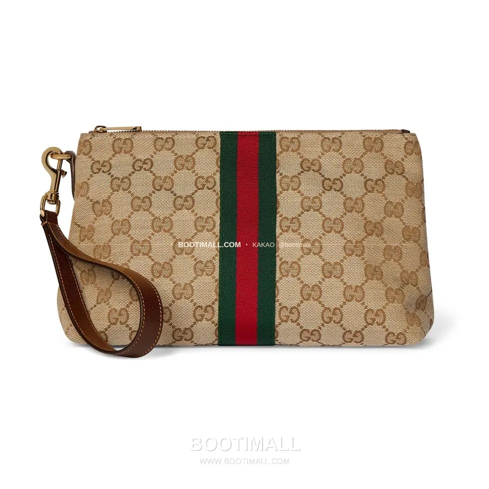 구찌 2026SS GG 캔버스 웹스트랩 레더핸들 토트백 Gucci 2026 SS GG Canvas Web Strap Leather Handle Tote Bag 867337 26.5cm 1
