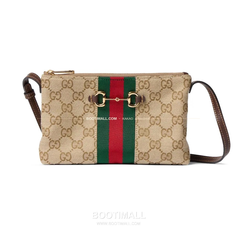 구찌 Generation GG 캔버스 홀스빗 웹스트랩 크로스백 Gucci Generation GG Canvas Horsebit Web Strap Crossbody Bag 867130 20cm 1