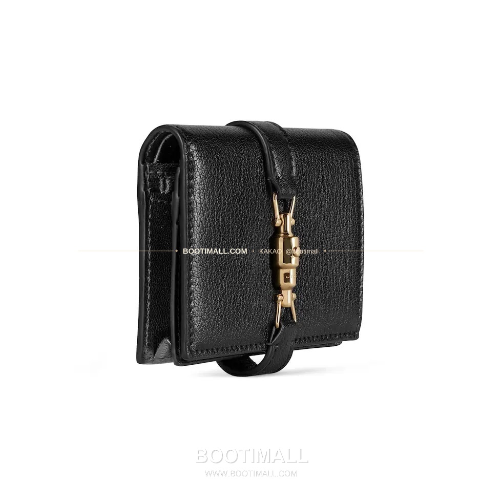 구찌 2026SS Jackie 1961 램스킨 푸시락 미니 월렛 Gucci 2026 SS Jackie 1961 Lambskin Push Lock Mini Wallet 867166 11cm 3