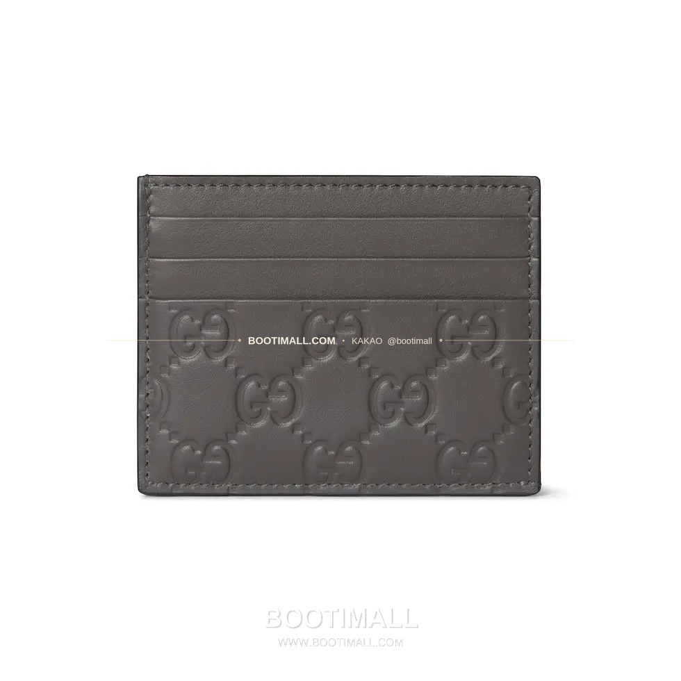 구찌 GG 엠블럼 엠보싱 레더 카드지갑 Gucci GG Emblem Embossed Leather Card Holder 850187 10cm 1