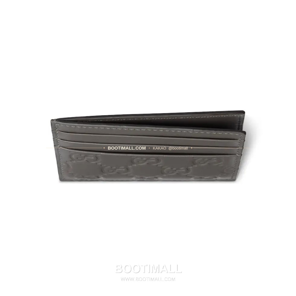구찌 GG 엠블럼 엠보싱 레더 카드지갑 Gucci GG Emblem Embossed Leather Card Holder 850187 10cm 2