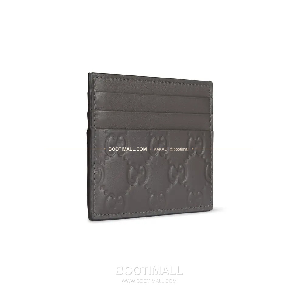 구찌 GG 엠블럼 엠보싱 레더 카드지갑 Gucci GG Emblem Embossed Leather Card Holder 850187 10cm 3