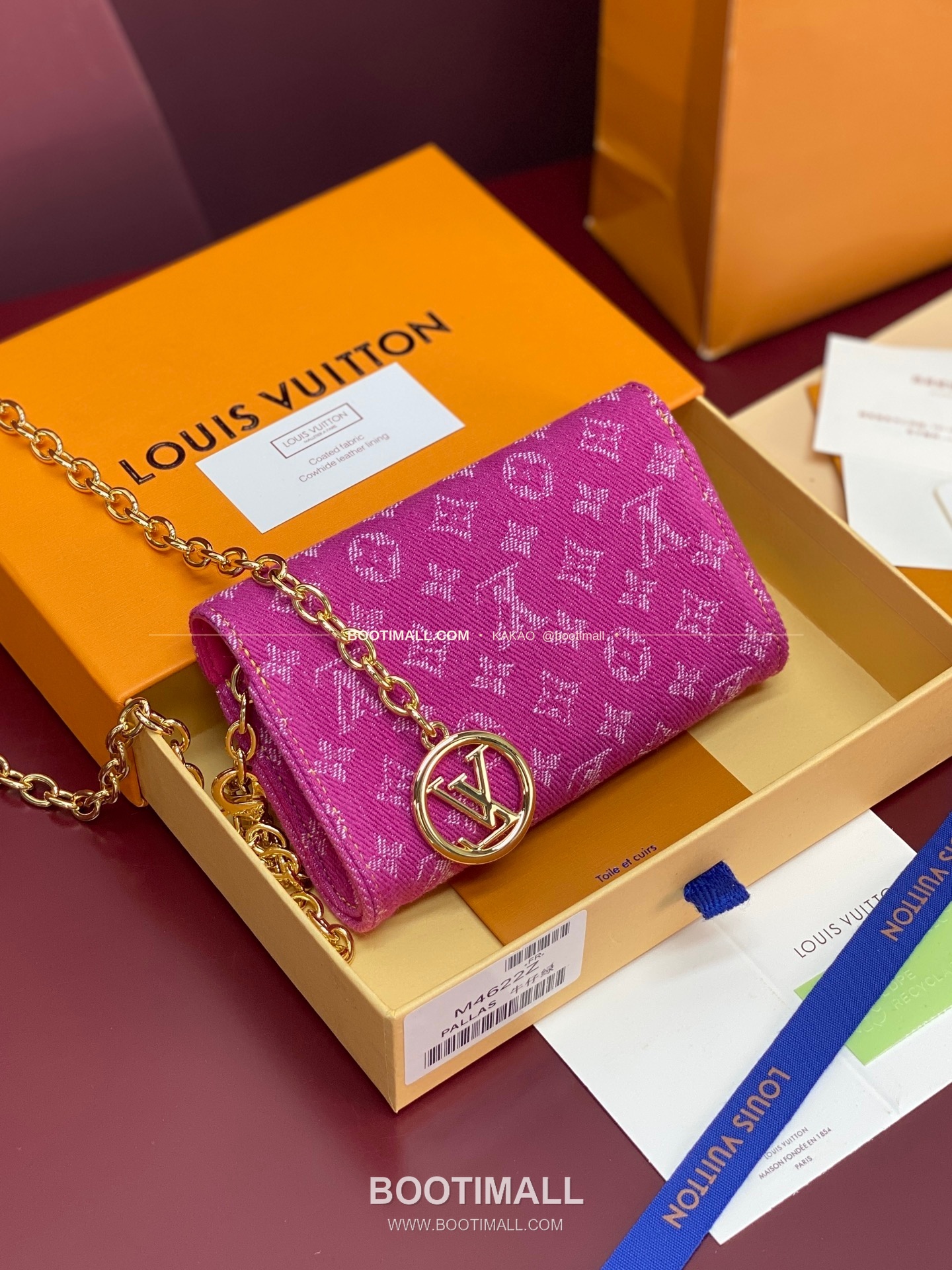 루이비통 Pouch Metis 데님 모노그램 체인 벨트백 Louis Vuitton Pouch Metis Denim Monogram Chain Belt Bag M4622Z 13.5cm 2