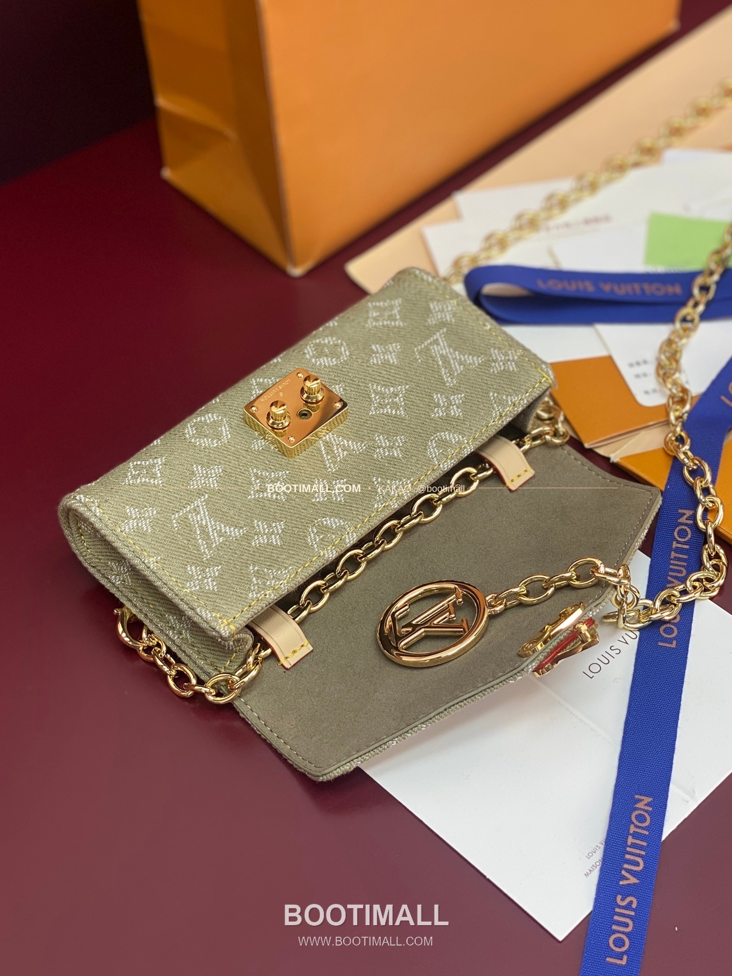 루이비통 Pouch Metis 데님 모노그램 체인 벨트백 Louis Vuitton Pouch Metis Denim Monogram Chain Belt Bag M4622Z 13.5cm 7