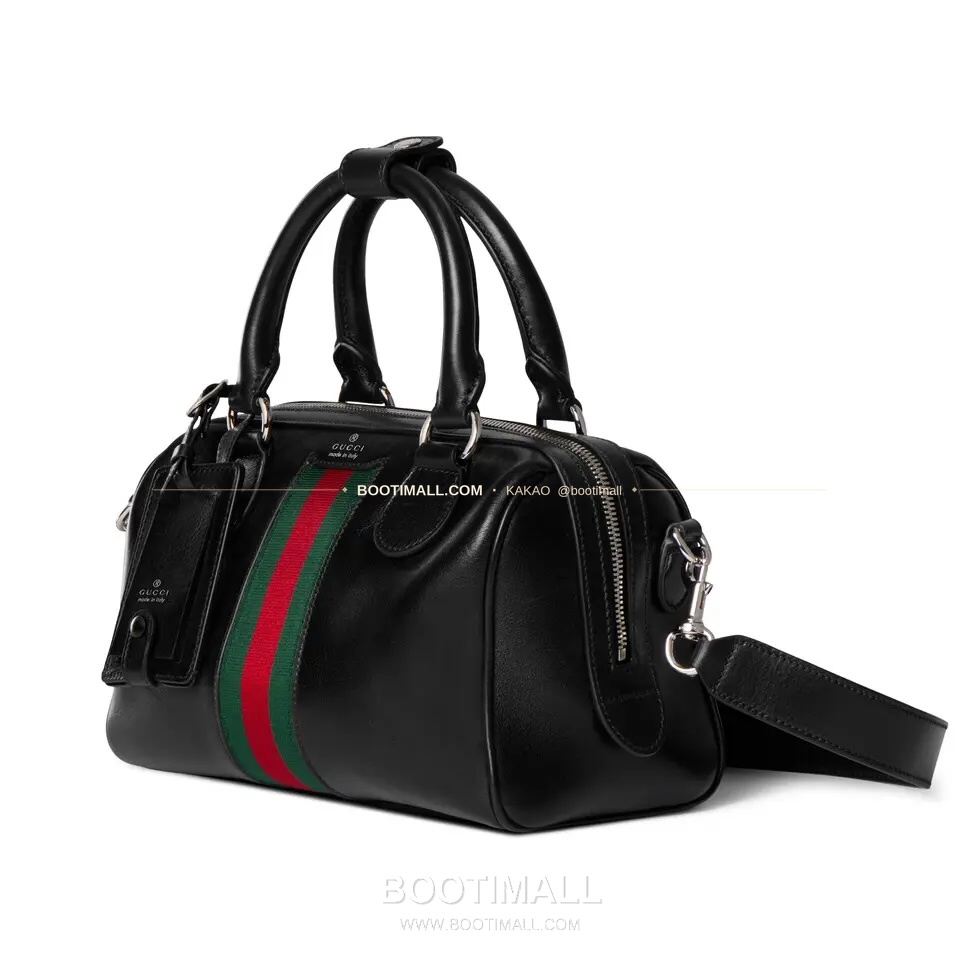 구찌 2026SS Web Trademark 레더 로고 트래블백 Gucci 2026 SS Web Trademark Leather Logo Travel Bag 866980 AAGF7 1053 25cm 2