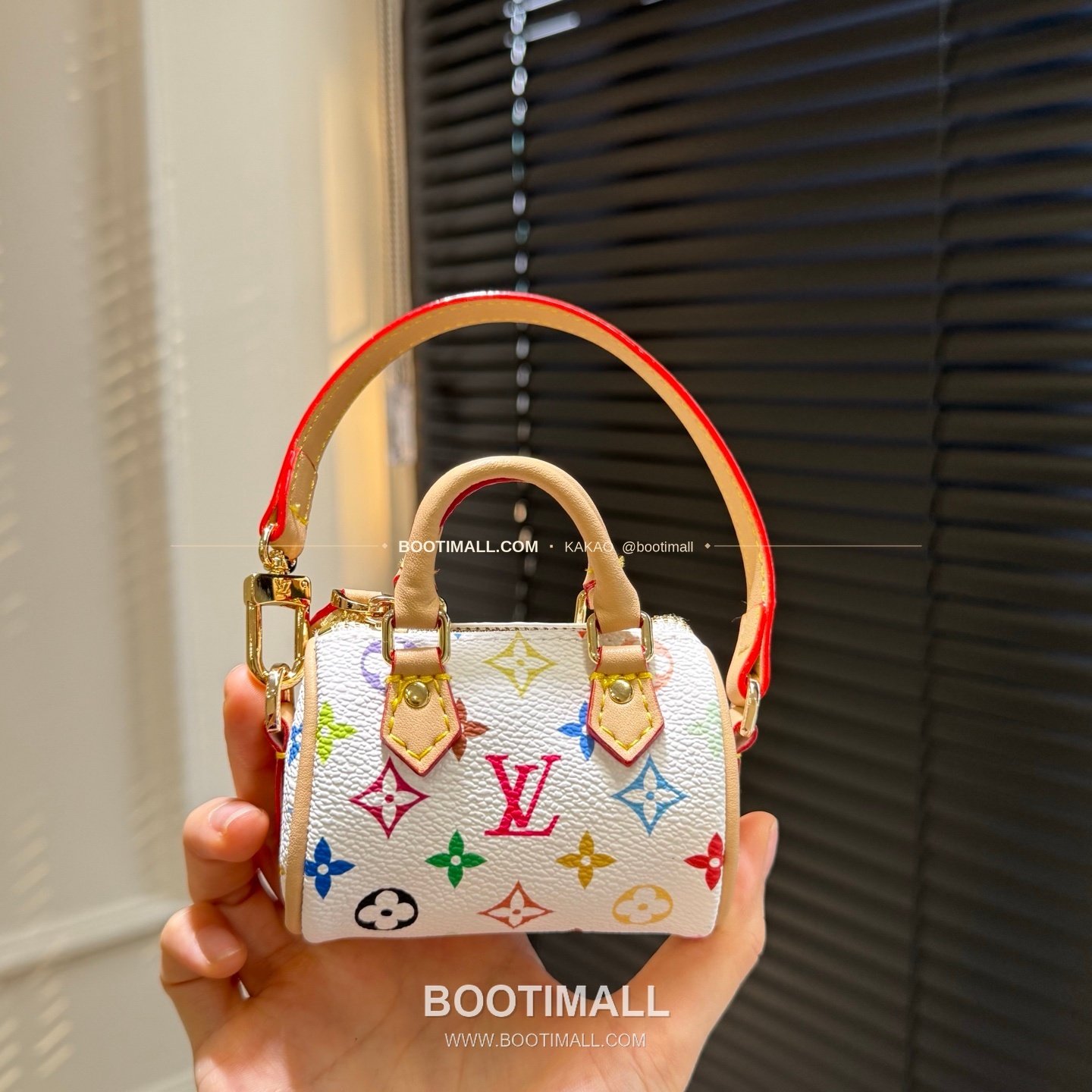 루이비통 Speedy 모노그램 미니 레더 체인 참 Louis Vuitton Speedy Monogram Mini Leather Chain Charm M01882 8cm 6