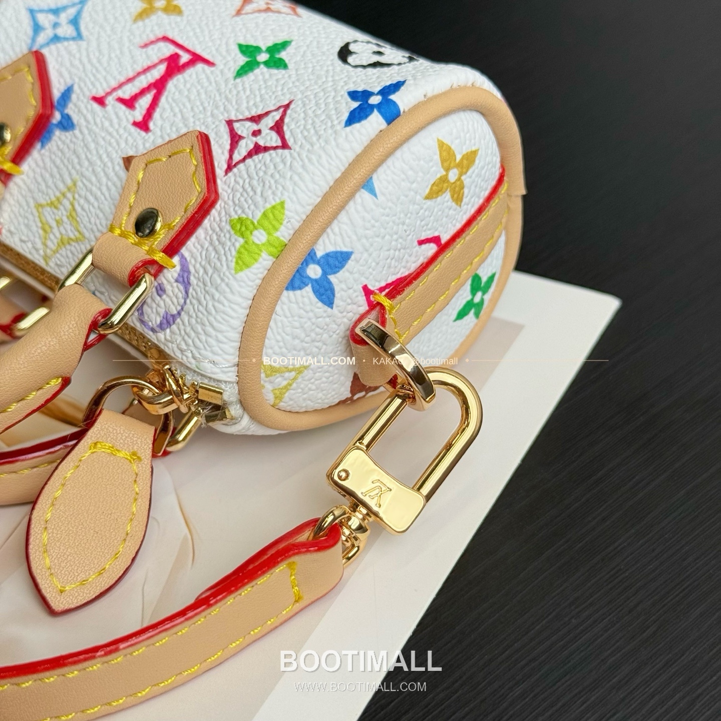 루이비통 Speedy 모노그램 미니 레더 체인 참 Louis Vuitton Speedy Monogram Mini Leather Chain Charm M01882 8cm 8
