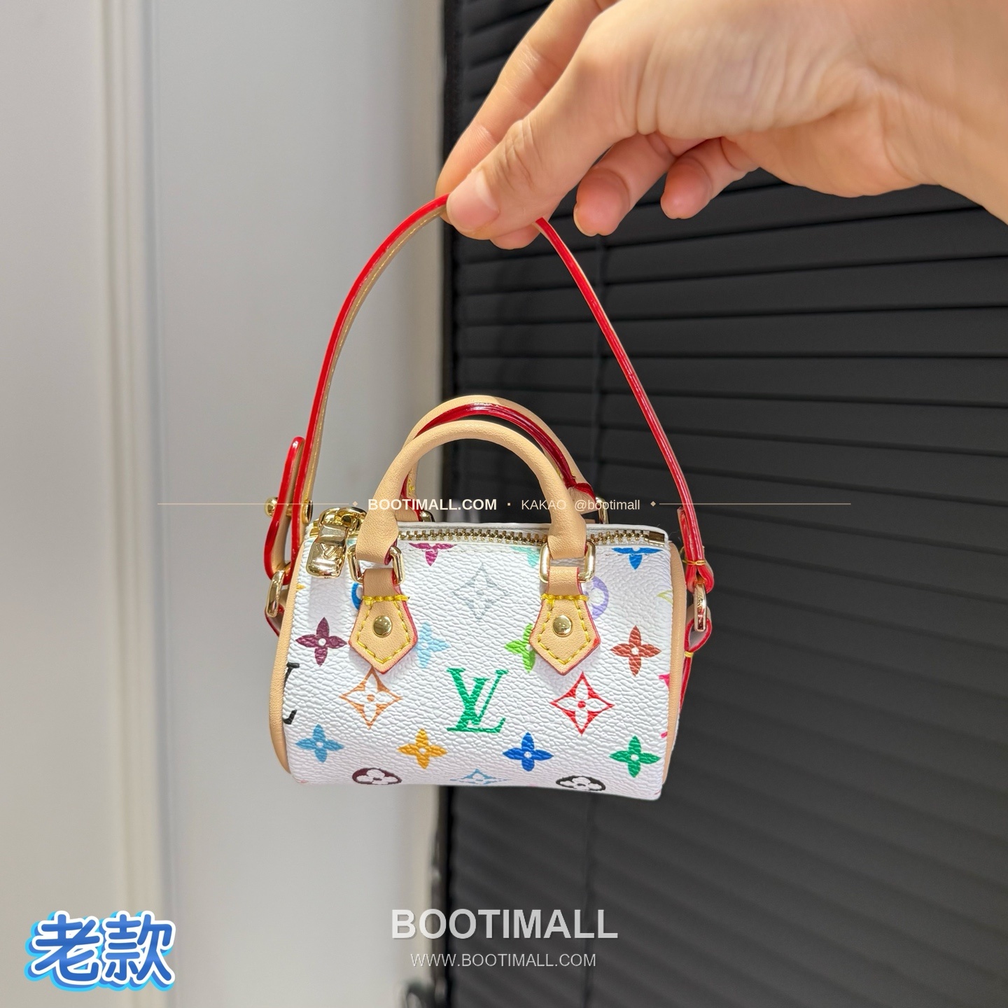 루이비통 Speedy 모노그램 미니 레더 체인 참 Louis Vuitton Speedy Monogram Mini Leather Chain Charm M01882 8cm 5