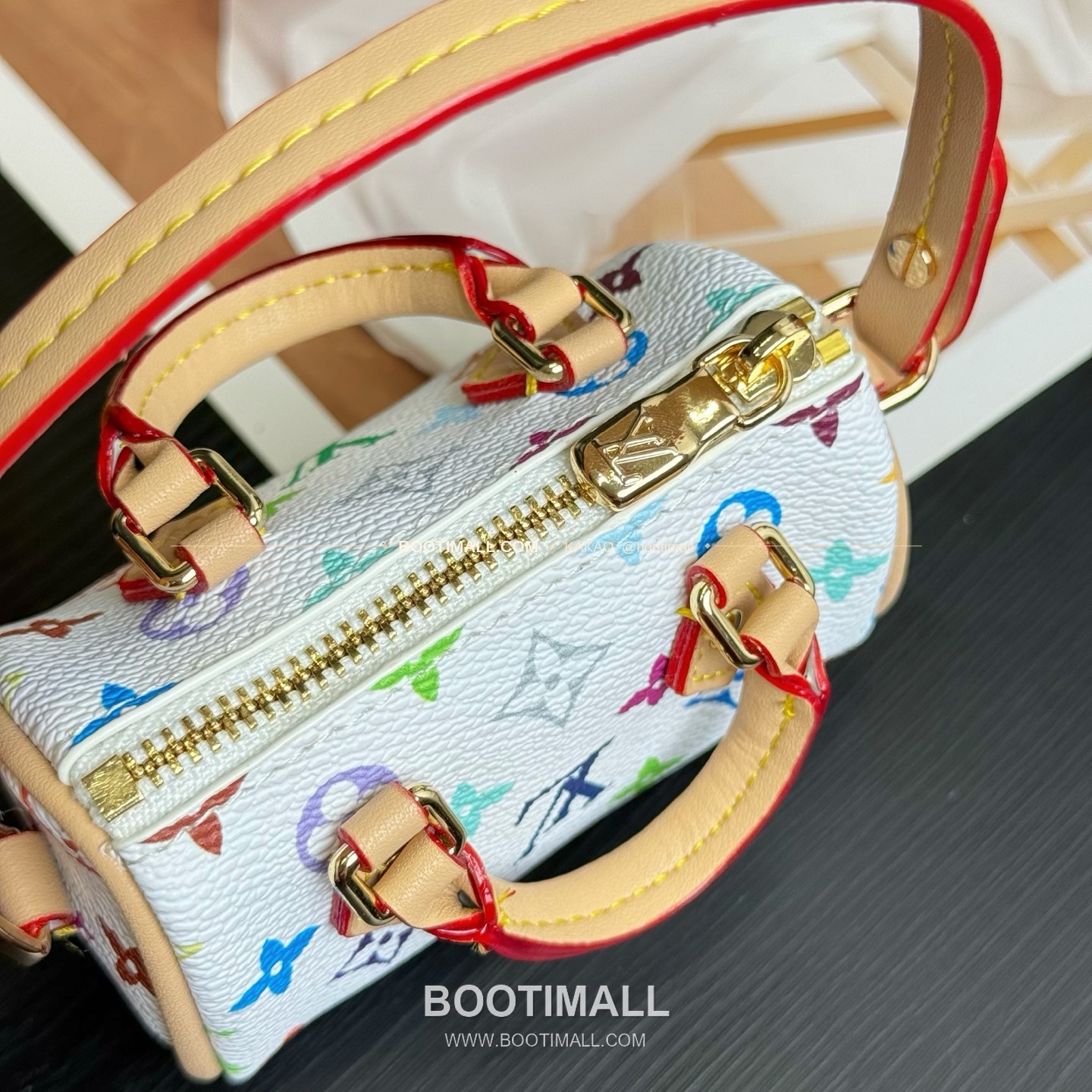 루이비통 Speedy 모노그램 미니 레더 체인 참 Louis Vuitton Speedy Monogram Mini Leather Chain Charm M01882 8cm 6