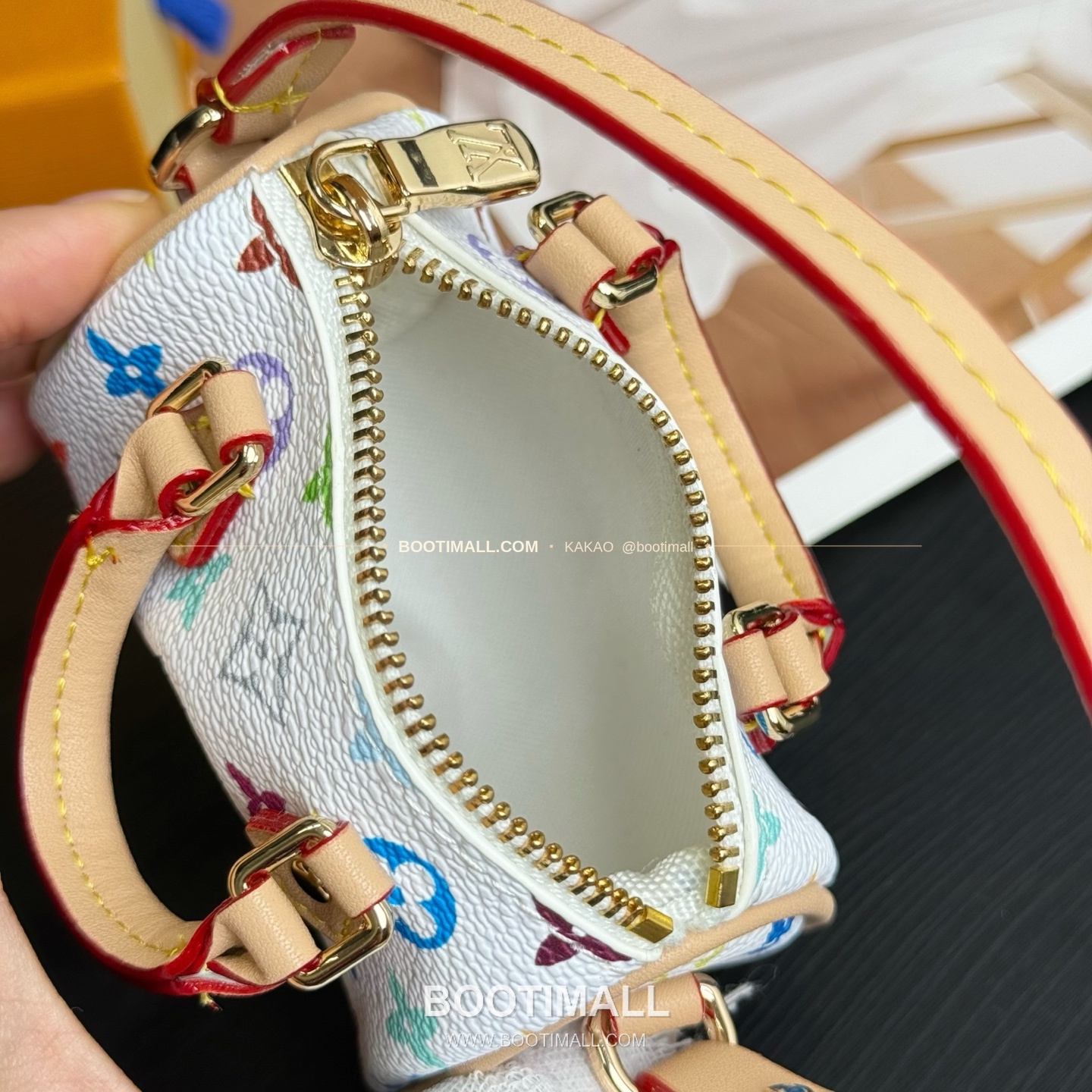 루이비통 Speedy 모노그램 미니 레더 체인 참 Louis Vuitton Speedy Monogram Mini Leather Chain Charm M01882 8cm 7