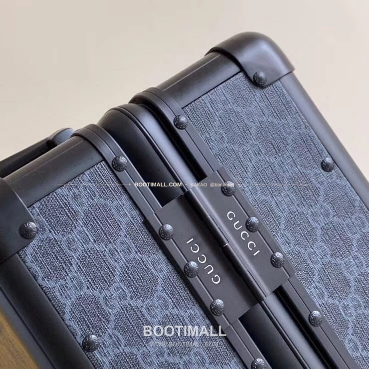 구찌 GG 캔버스 알루미늄 프레임 캐리어 트렁크 Gucci GG Canvas Aluminum Frame Carry-On Suitcase A001 72.5cm 4
