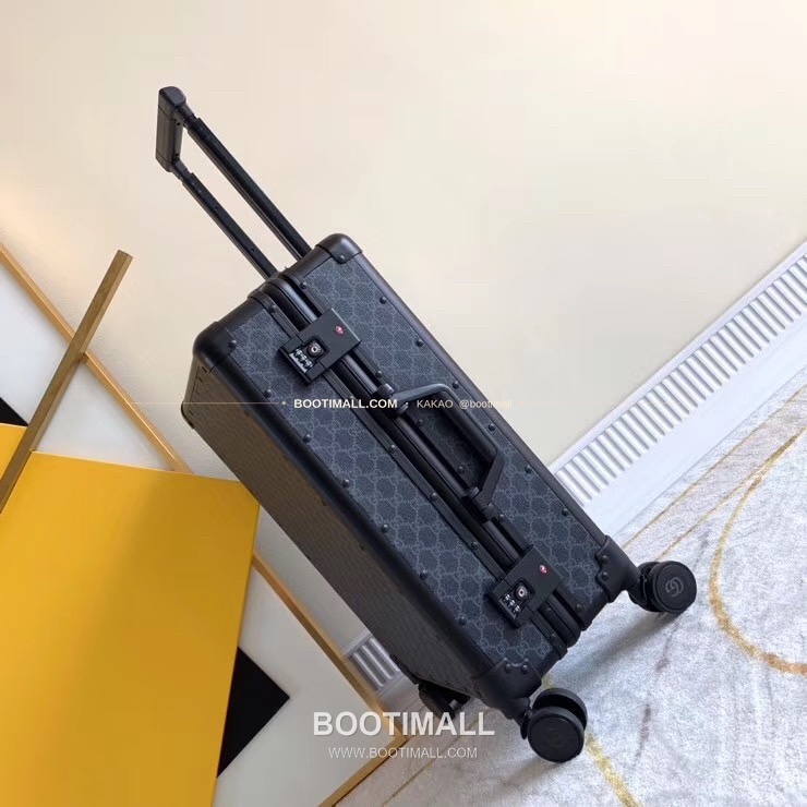 구찌 GG 캔버스 알루미늄 프레임 캐리어 트렁크 Gucci GG Canvas Aluminum Frame Carry-On Suitcase A001 72.5cm 5