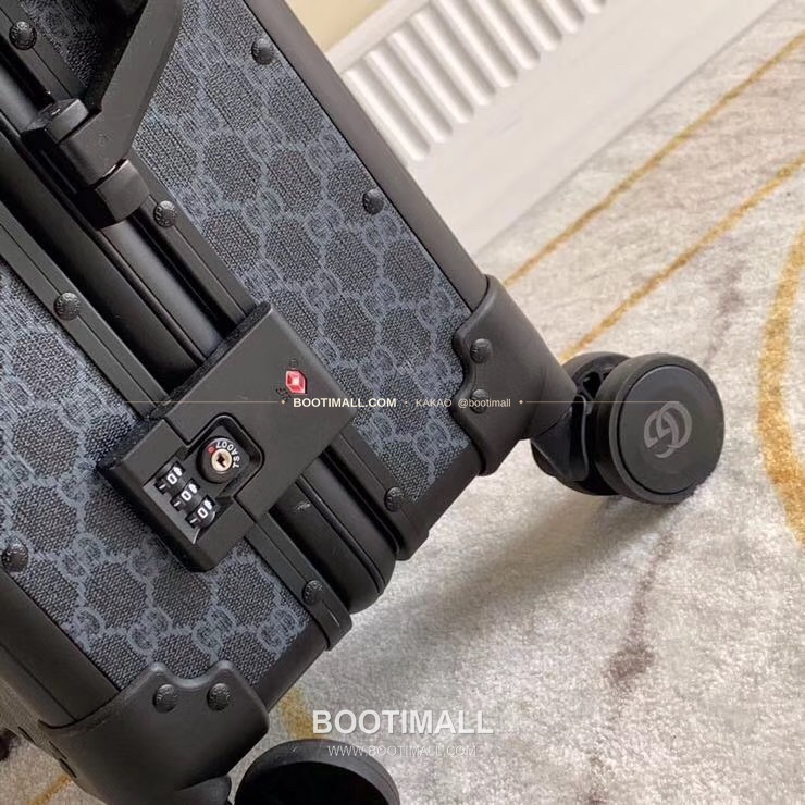 구찌 GG 캔버스 알루미늄 프레임 캐리어 트렁크 Gucci GG Canvas Aluminum Frame Carry-On Suitcase A001 72.5cm 6