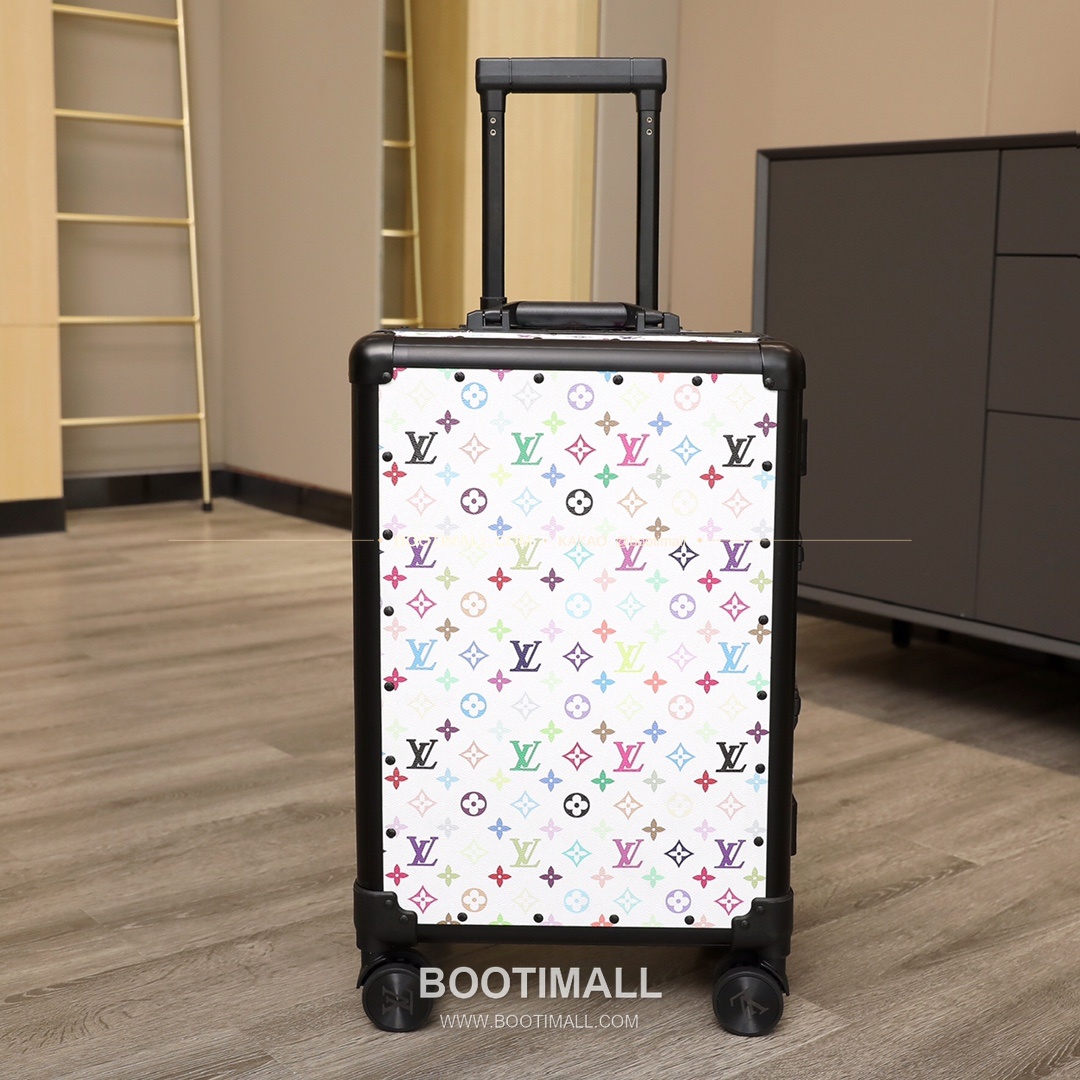 루이비통 모노그램 PVC 캔버스 알루미늄 프레임 캐리어 트렁크 Louis Vuitton Monogram PVC Canvas Aluminum Frame Carry-On Suitcase 821006 57cm 1