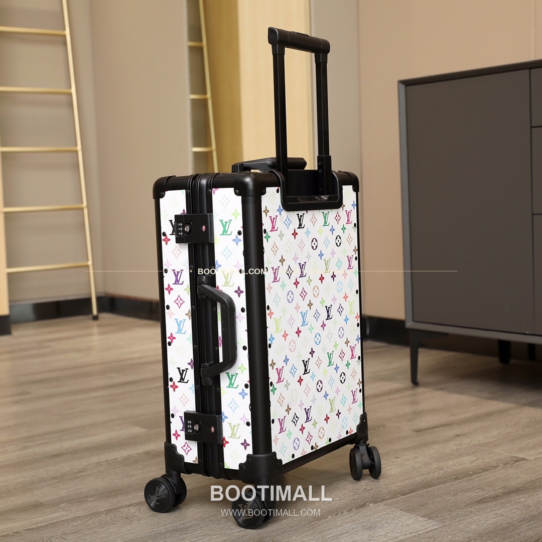 루이비통 모노그램 PVC 캔버스 알루미늄 프레임 캐리어 트렁크 Louis Vuitton Monogram PVC Canvas Aluminum Frame Carry-On Suitcase 821006 57cm 2