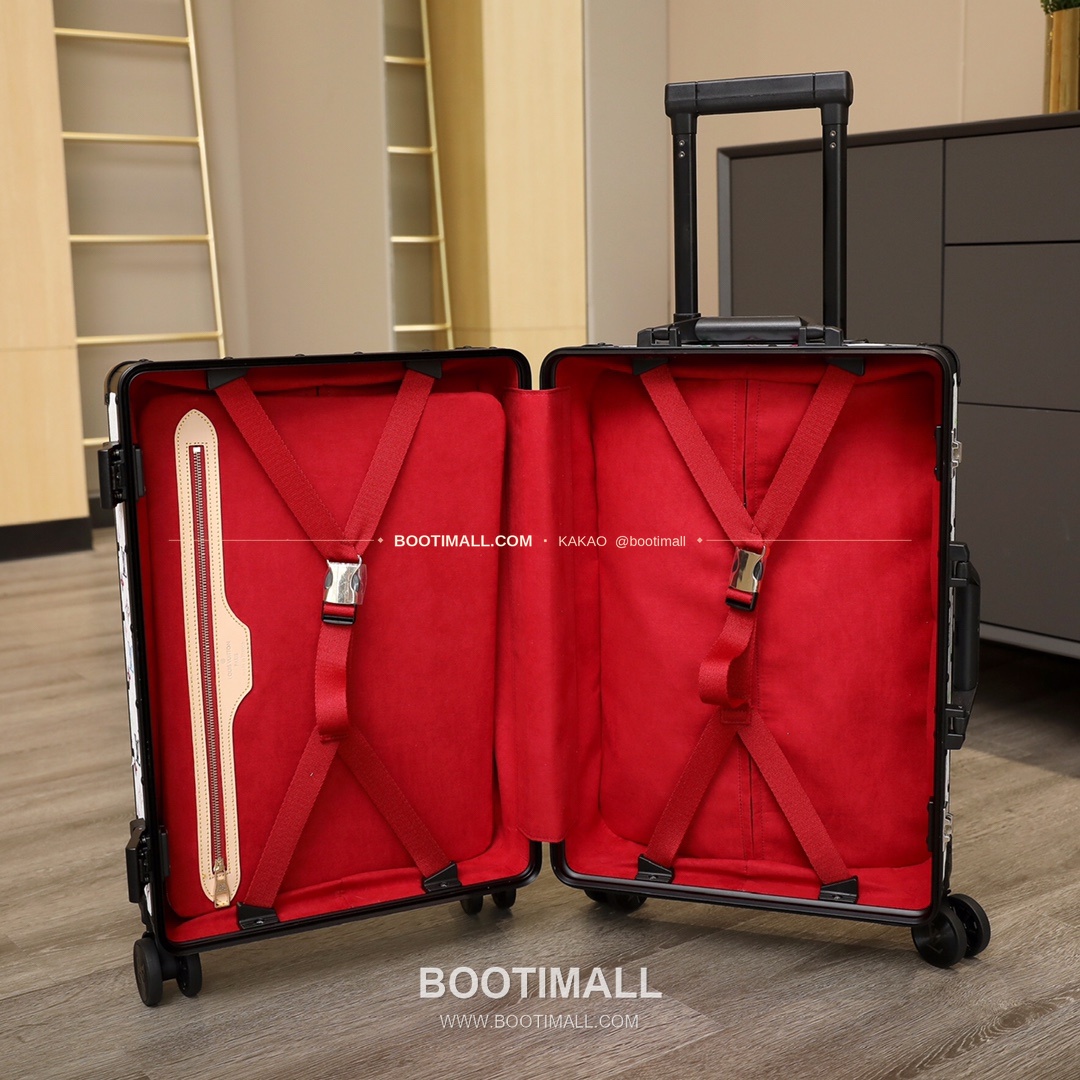 루이비통 모노그램 PVC 캔버스 알루미늄 프레임 캐리어 트렁크 Louis Vuitton Monogram PVC Canvas Aluminum Frame Carry-On Suitcase 821006 57cm 8