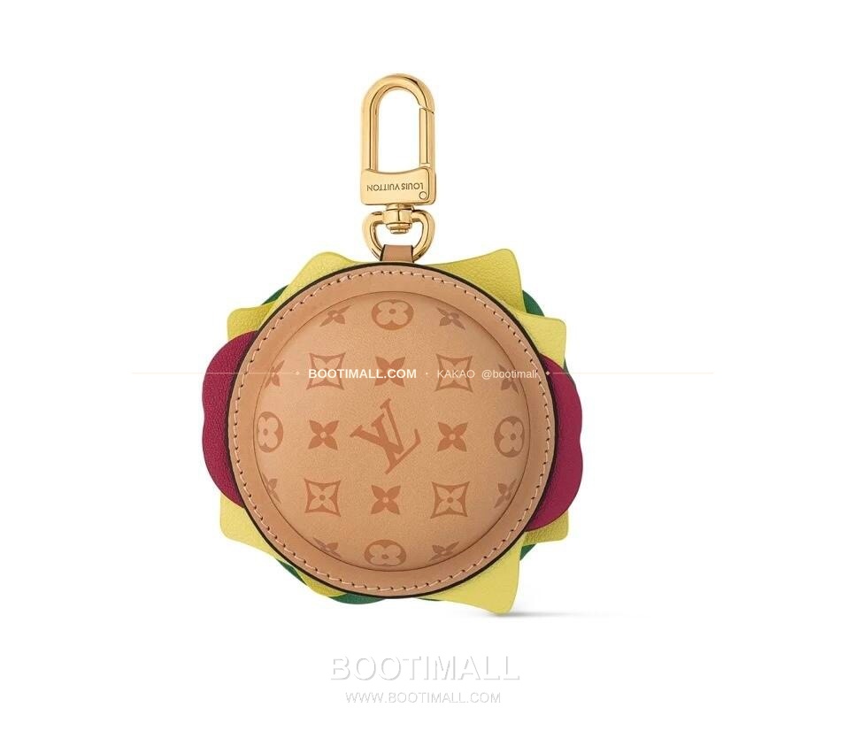 루이비통 버거 모노그램 레더 체인 참 Louis Vuitton Burger Monogram Leather Chain Charm M02550 1