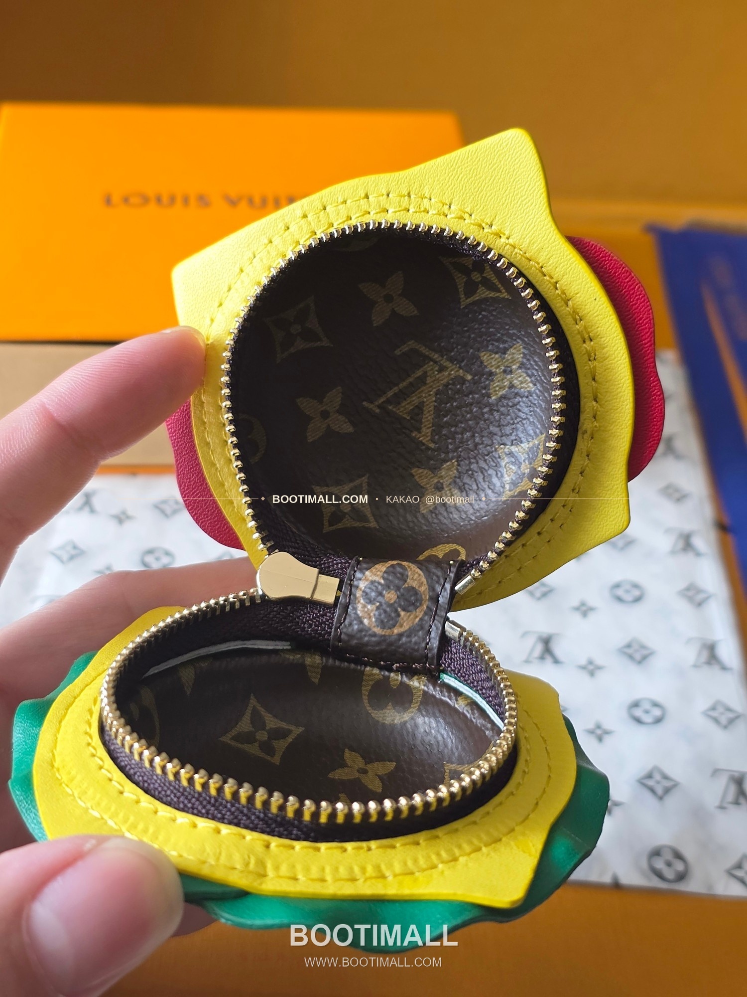 루이비통 버거 모노그램 레더 체인 참 Louis Vuitton Burger Monogram Leather Chain Charm M02550 16