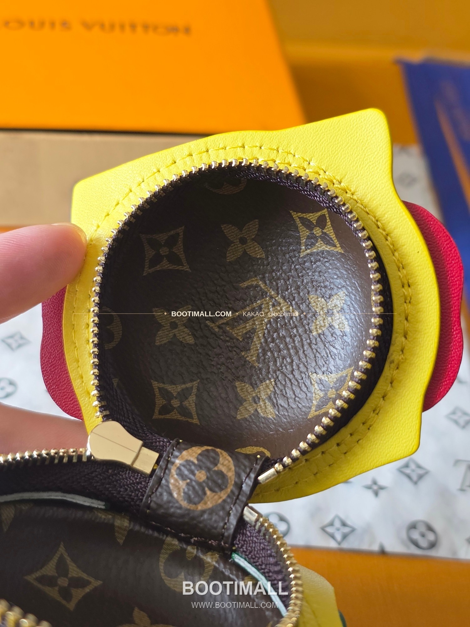 루이비통 버거 모노그램 레더 체인 참 Louis Vuitton Burger Monogram Leather Chain Charm M02550 17