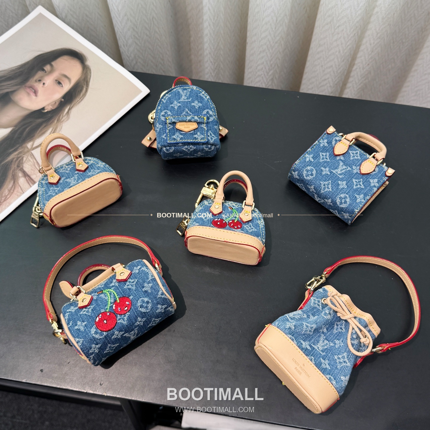 루이비통 Micro Alma Vernis 모노그램 페이턴트 레더 체인 참 Louis Vuitton Micro Alma Vernis Monogram Patent Leather Chain Charm M02570 3
