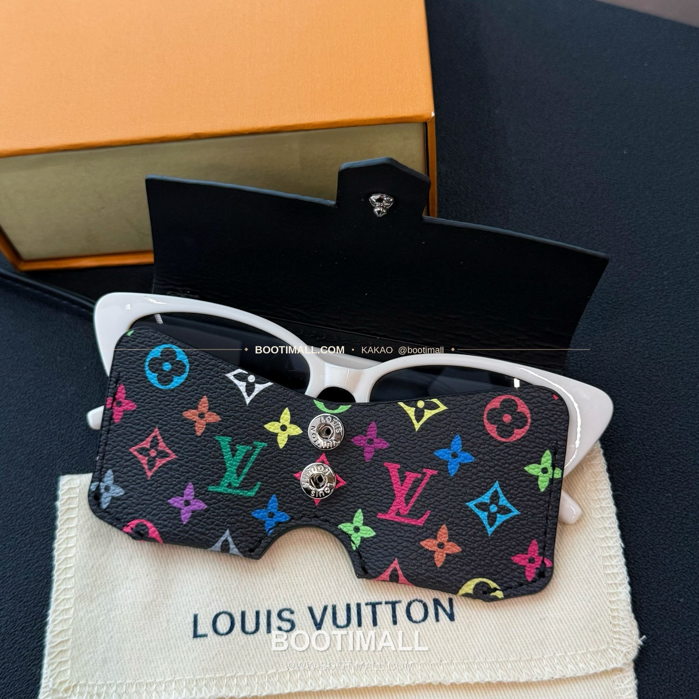 루이비통 모노그램 코팅 캔버스 레더 아이웨어 파우치 Louis Vuitton Monogram Coated Canvas Leather Eyewear Pouch M02580 9