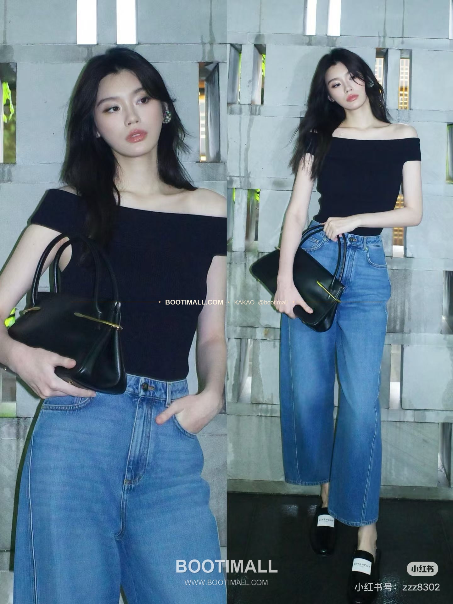 지방시 Pinch 레더 골드 클립 숄더백 Givenchy Pinch Leather Gold Clip Shoulder Bag 19051 32cm 8