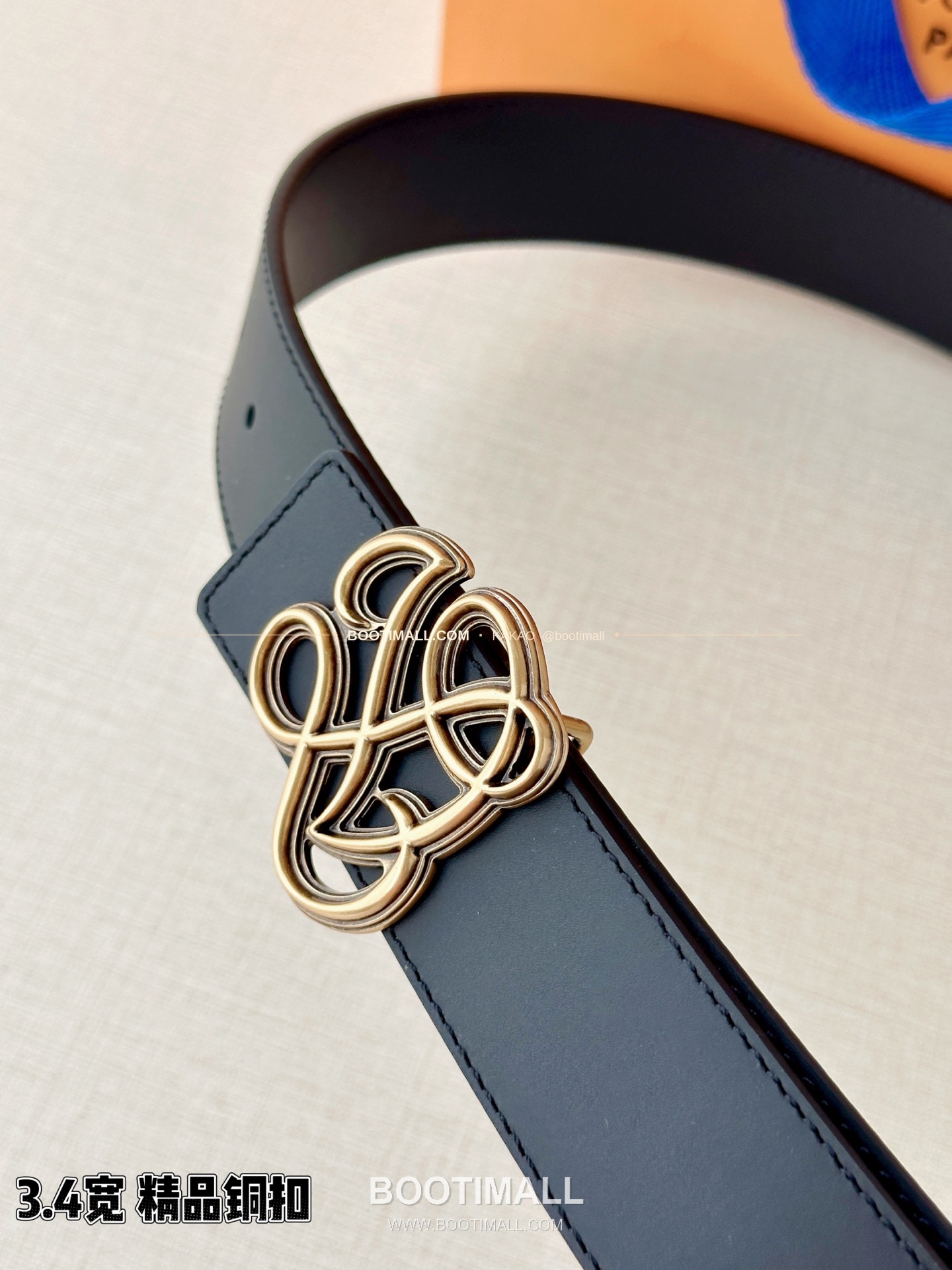 루이비통 LV 다이너스티 카프스킨 리버서블 벨트 Louis Vuitton LV Dynasty Calfskin Reversible Belt 3.4cm 3