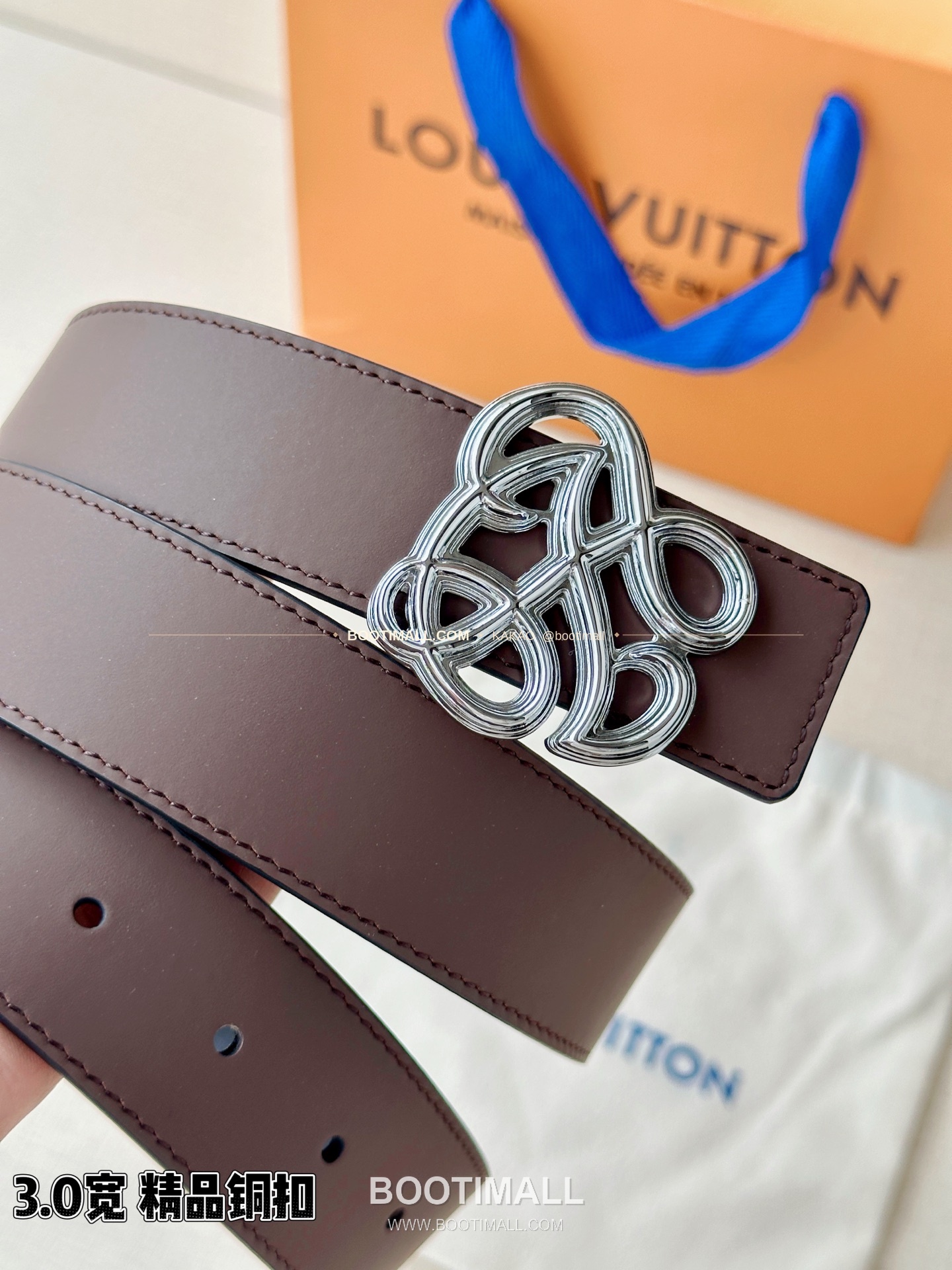 루이비통 LV 다이너스티 카프스킨 리버서블 벨트 Louis Vuitton LV Dynasty Calfskin Reversible Belt 3.4cm 7