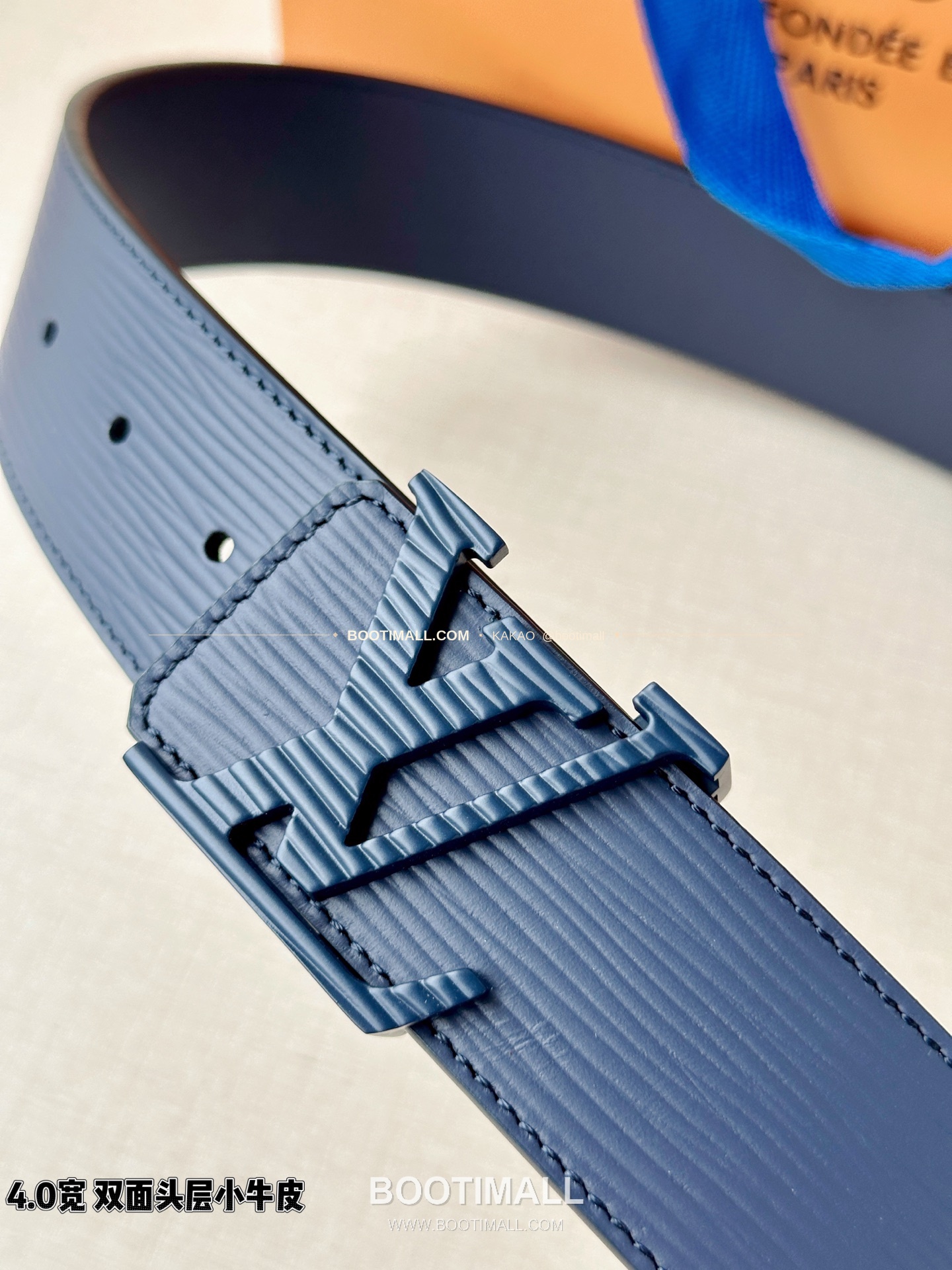 루이비통 LV 에피 카프스킨 이니셜 리버서블 벨트 Louis Vuitton LV Epi Calfskin Initiales Reversible Belt 4cm 2