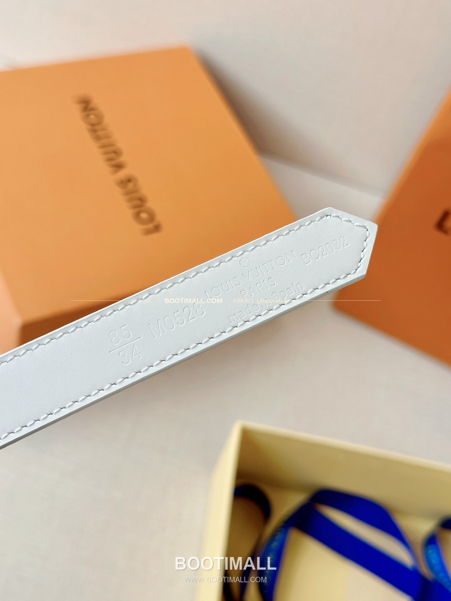 루이비통 LV 모노그램 캔버스 플라워 버클 리버서블 벨트 Louis Vuitton LV Monogram Canvas Flower Buckle Reversible Belt 2cm 9