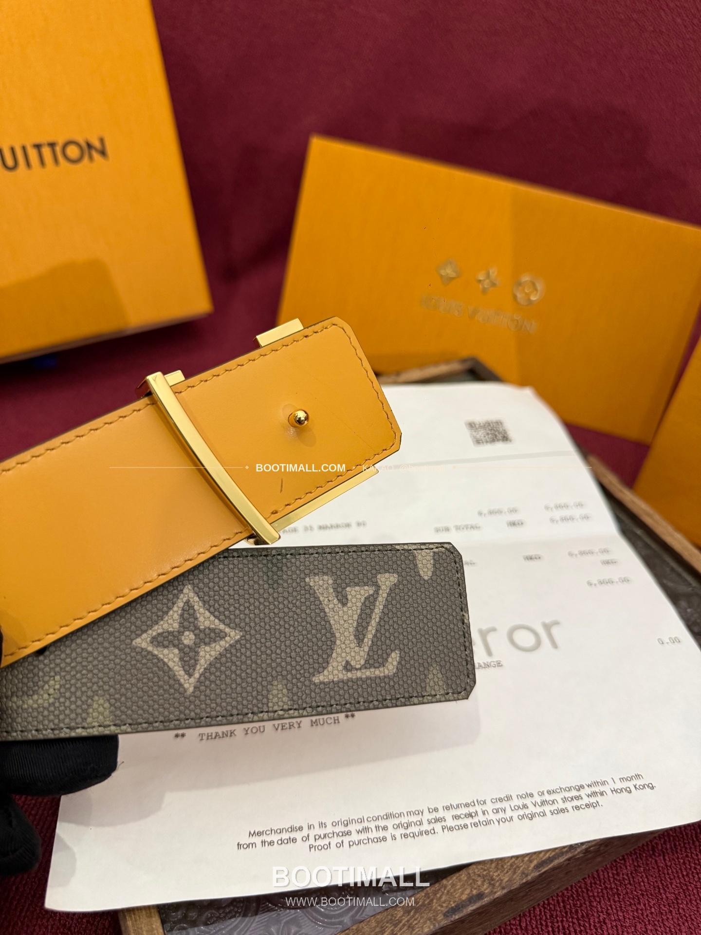 루이비통 LV 이니셜 모노그램 서플러스 캔버스 리버서블 벨트 Louis Vuitton LV Initiales Monogram Surplus Canvas Reversible Belt 4cm 3
