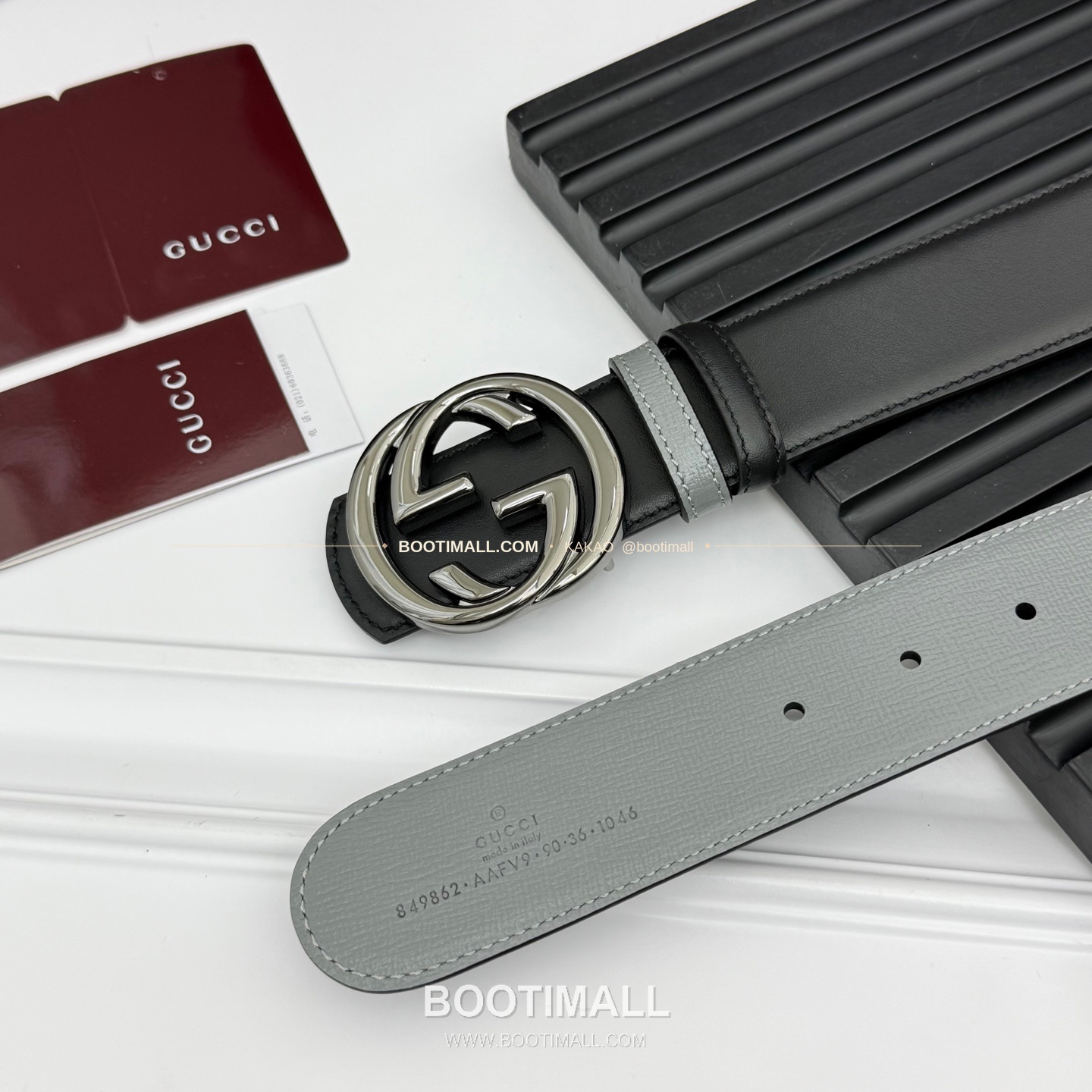 구찌 더블G 캔버스 리버서블 핀버클 벨트 Gucci Double G Canvas Reversible Pin Buckle Belt 6