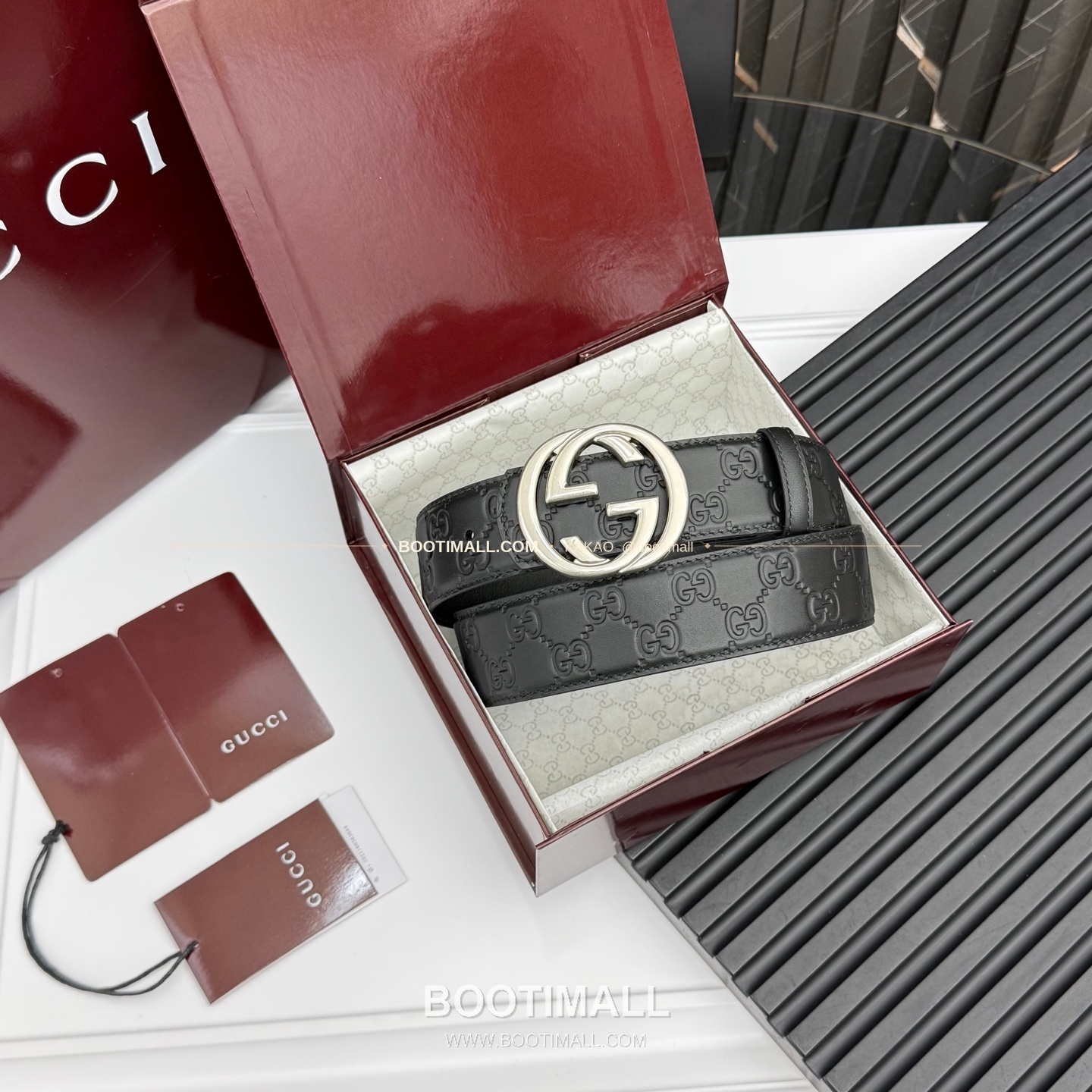 구찌 더블G 캔버스 리버서블 핀버클 벨트 Gucci Double G Canvas Reversible Pin Buckle Belt 1