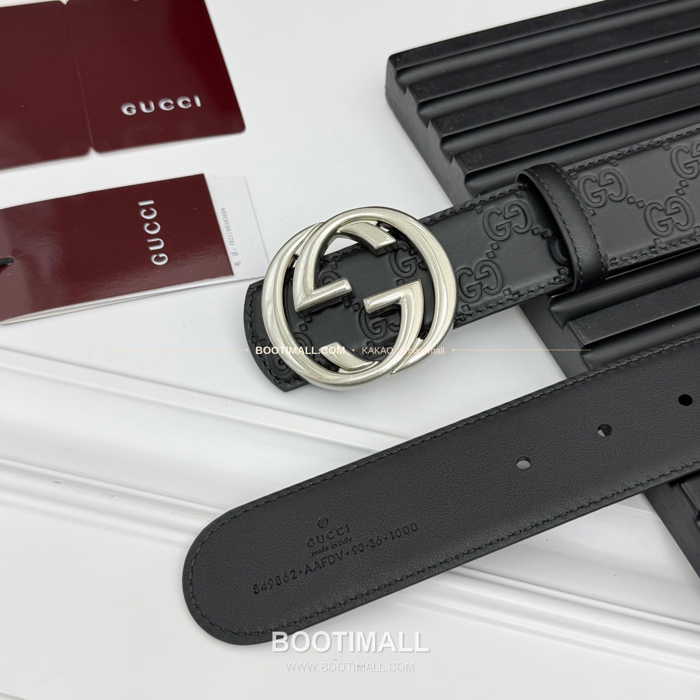 구찌 더블G 캔버스 리버서블 핀버클 벨트 Gucci Double G Canvas Reversible Pin Buckle Belt 6