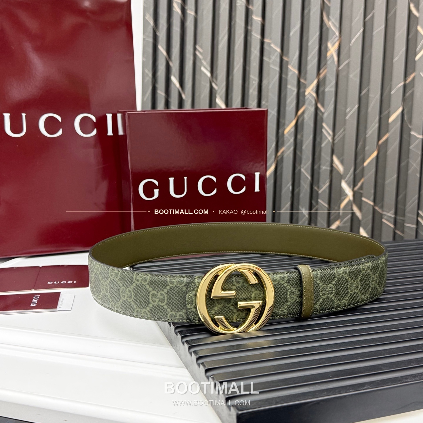 구찌 더블G 캔버스 리버서블 핀버클 벨트 Gucci Double G Canvas Reversible Pin Buckle Belt 2