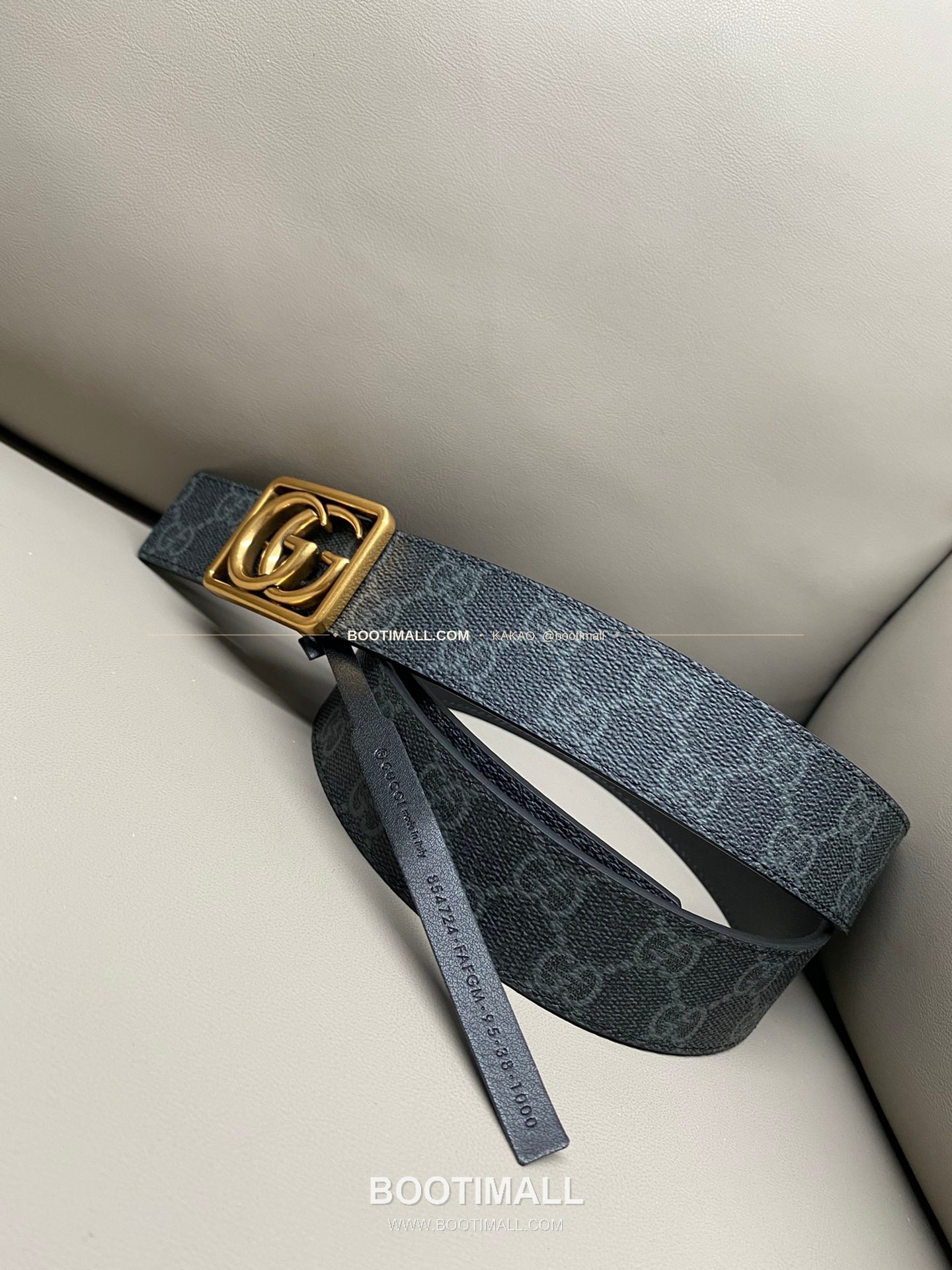 구찌 GG 마몬트 카프스킨 더블G 리버서블 벨트 Gucci GG Marmont Calfskin Double G Reversible Belt 3.5cm 2