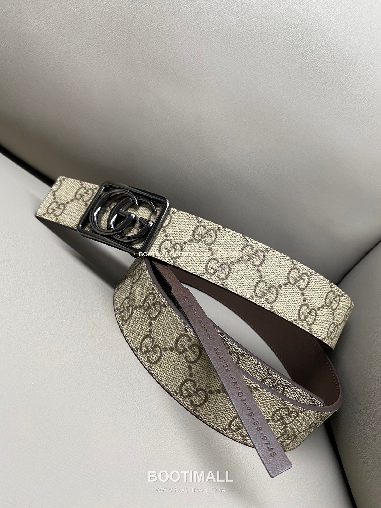 구찌 GG 마몬트 카프스킨 더블G 리버서블 벨트 Gucci GG Marmont Calfskin Double G Reversible Belt 3.5cm 2