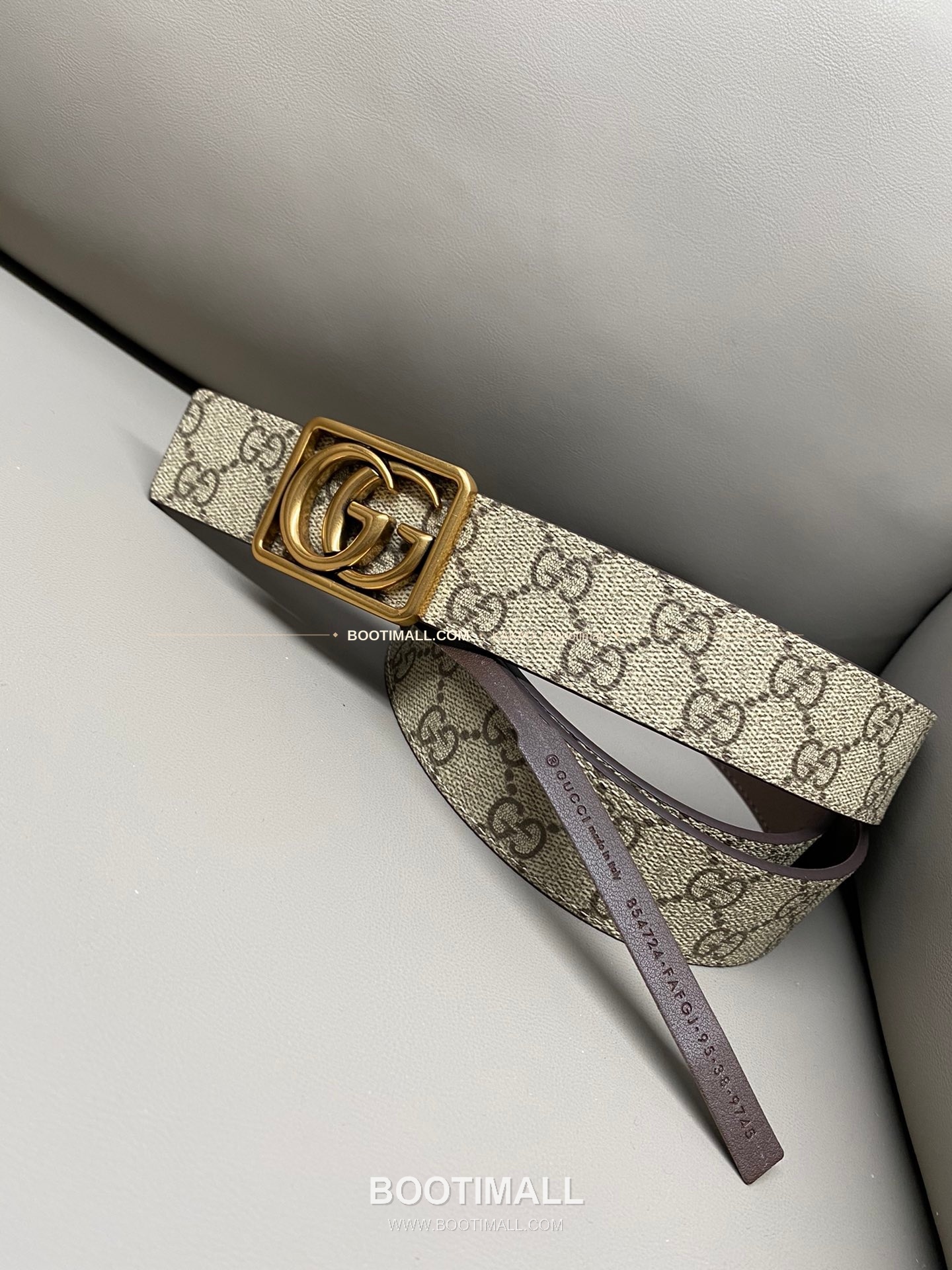 구찌 GG 마몬트 카프스킨 더블G 리버서블 벨트 Gucci GG Marmont Calfskin Double G Reversible Belt 3.5cm 2