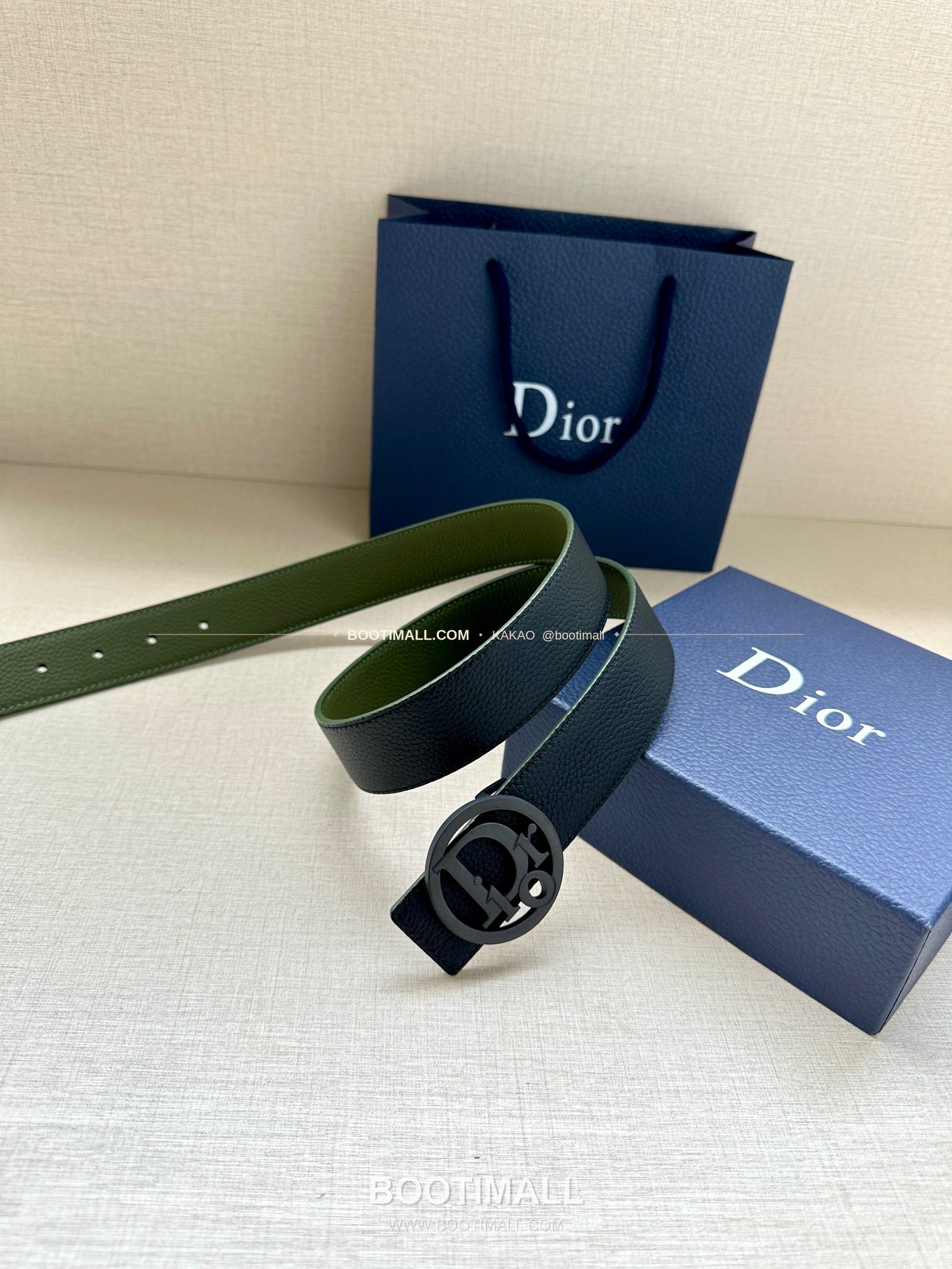 디올 CD 오블리크 브라스 버클 화이트 골드 벨트 Dior CD Oblique Brass Buckle White Gold Belt 3.5cm 6