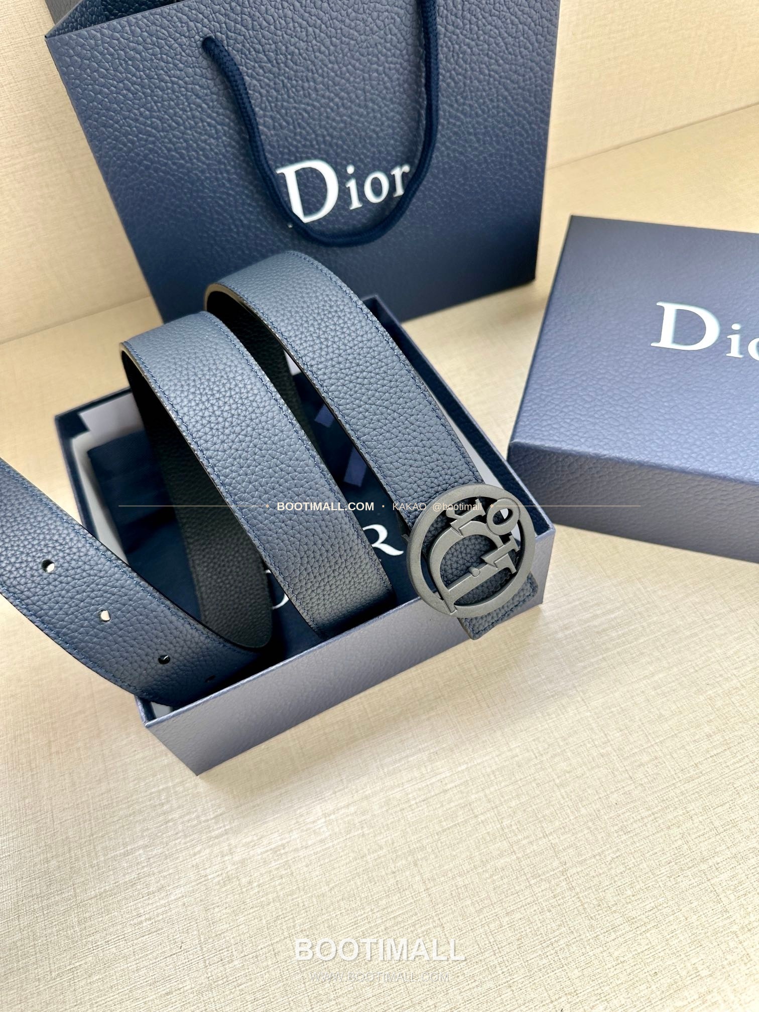 디올 CD 오블리크 브라스 버클 화이트 골드 벨트 Dior CD Oblique Brass Buckle White Gold Belt 3.5cm 5