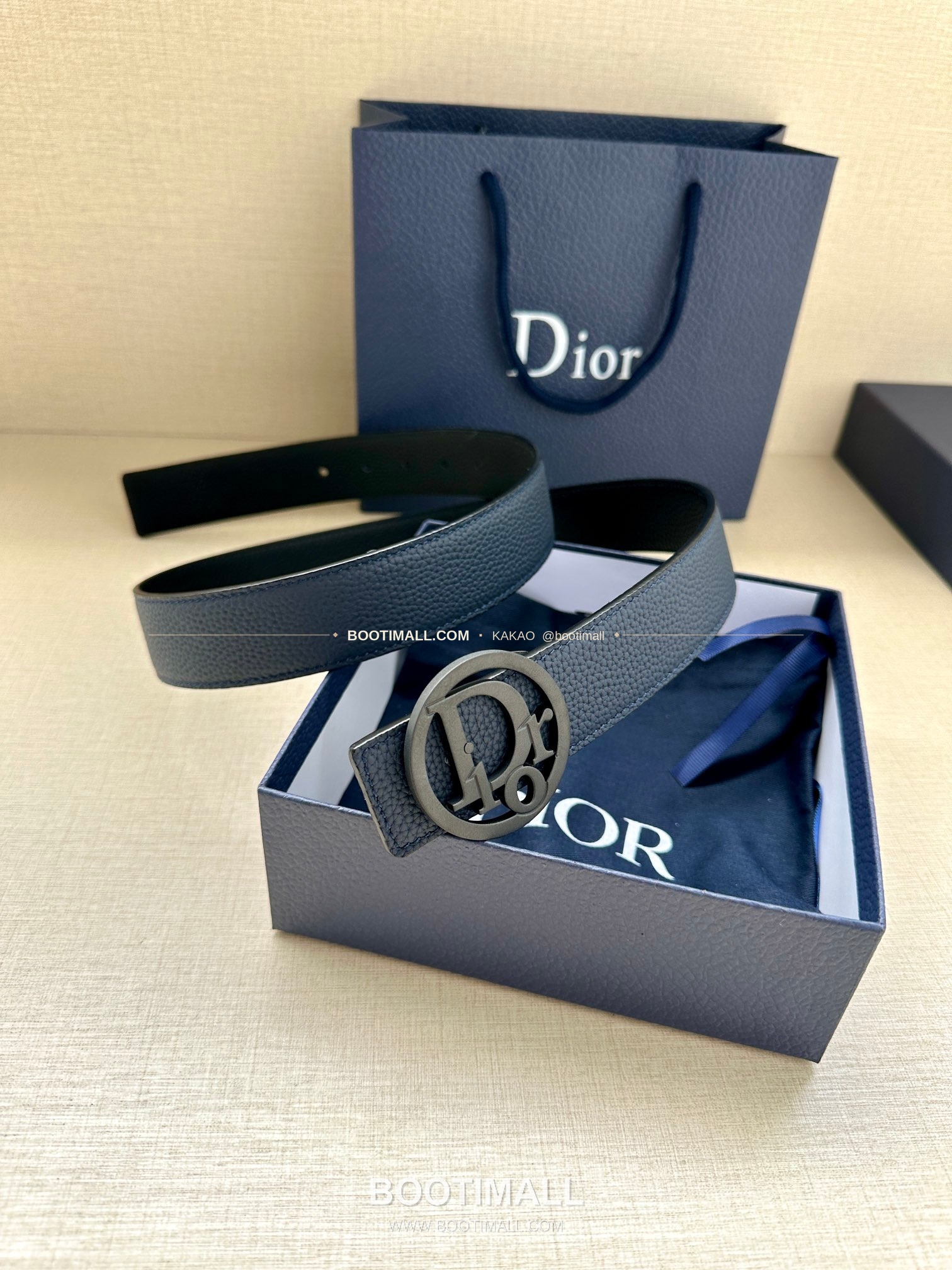 디올 CD 오블리크 브라스 버클 화이트 골드 벨트 Dior CD Oblique Brass Buckle White Gold Belt 3.5cm 6