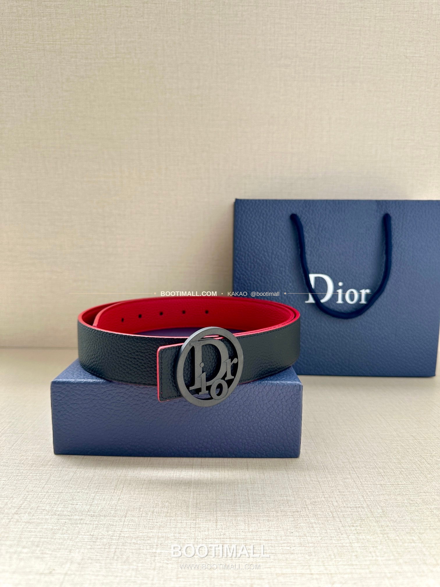 디올 CD 오블리크 브라스 버클 화이트 골드 벨트 Dior CD Oblique Brass Buckle White Gold Belt 3.5cm 2