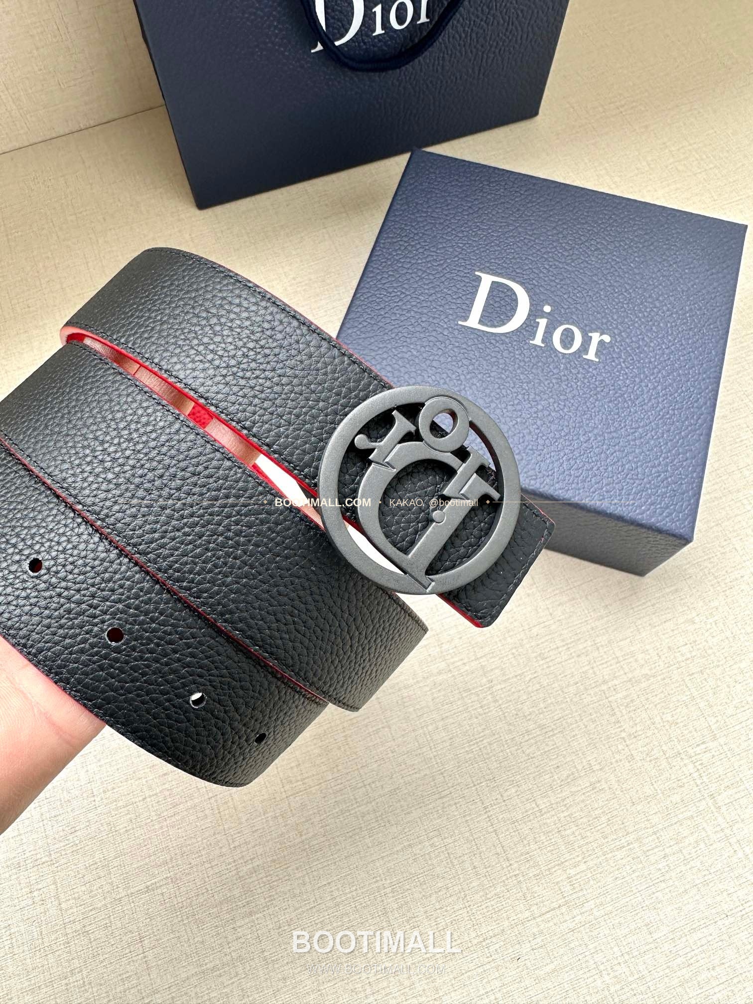 디올 CD 오블리크 브라스 버클 화이트 골드 벨트 Dior CD Oblique Brass Buckle White Gold Belt 3.5cm 6