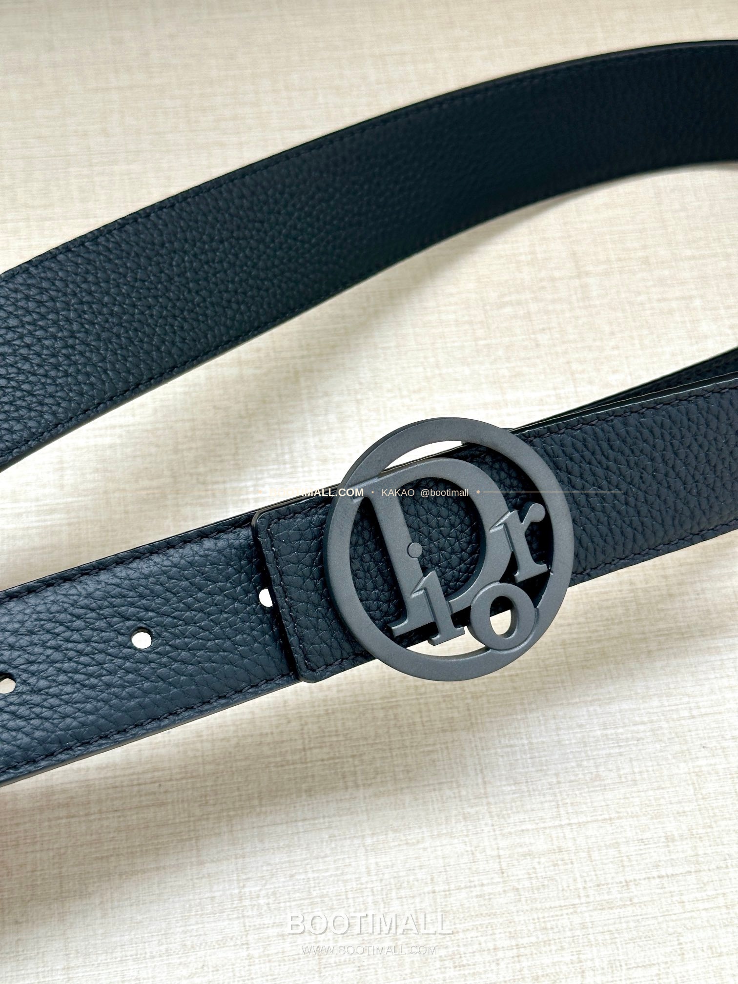 디올 CD 오블리크 브라스 버클 화이트 골드 벨트 Dior CD Oblique Brass Buckle White Gold Belt 3.5cm 3