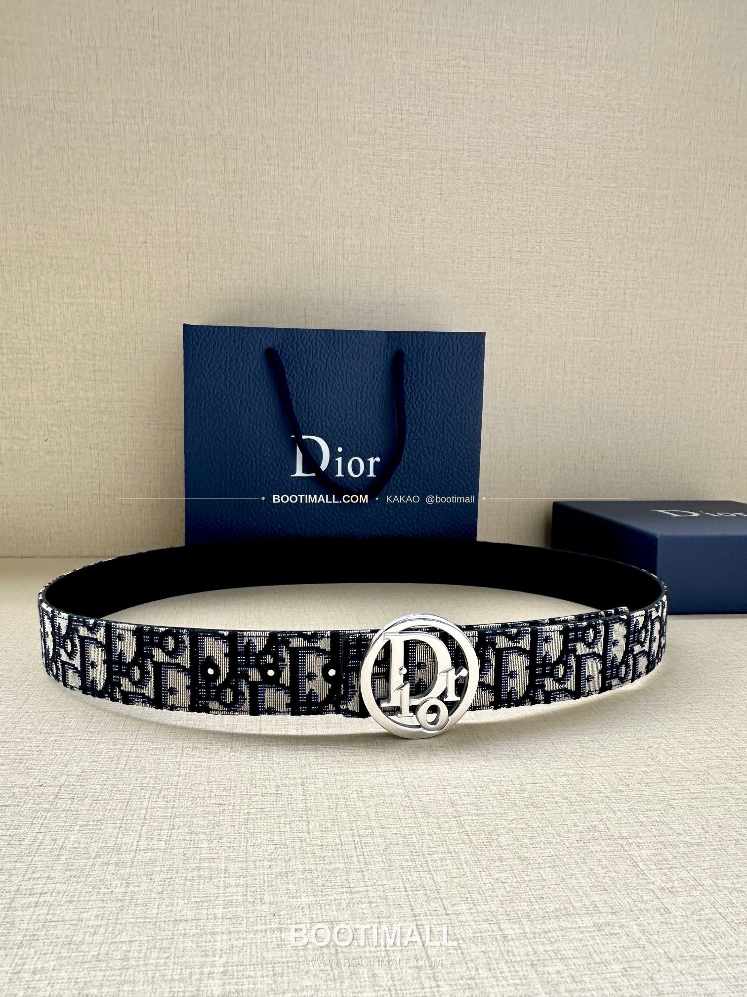 디올 CD 오블리크 브라스 버클 골드 벨트 Dior CD Oblique Brass Buckle Gold Belt 3.5cm 1