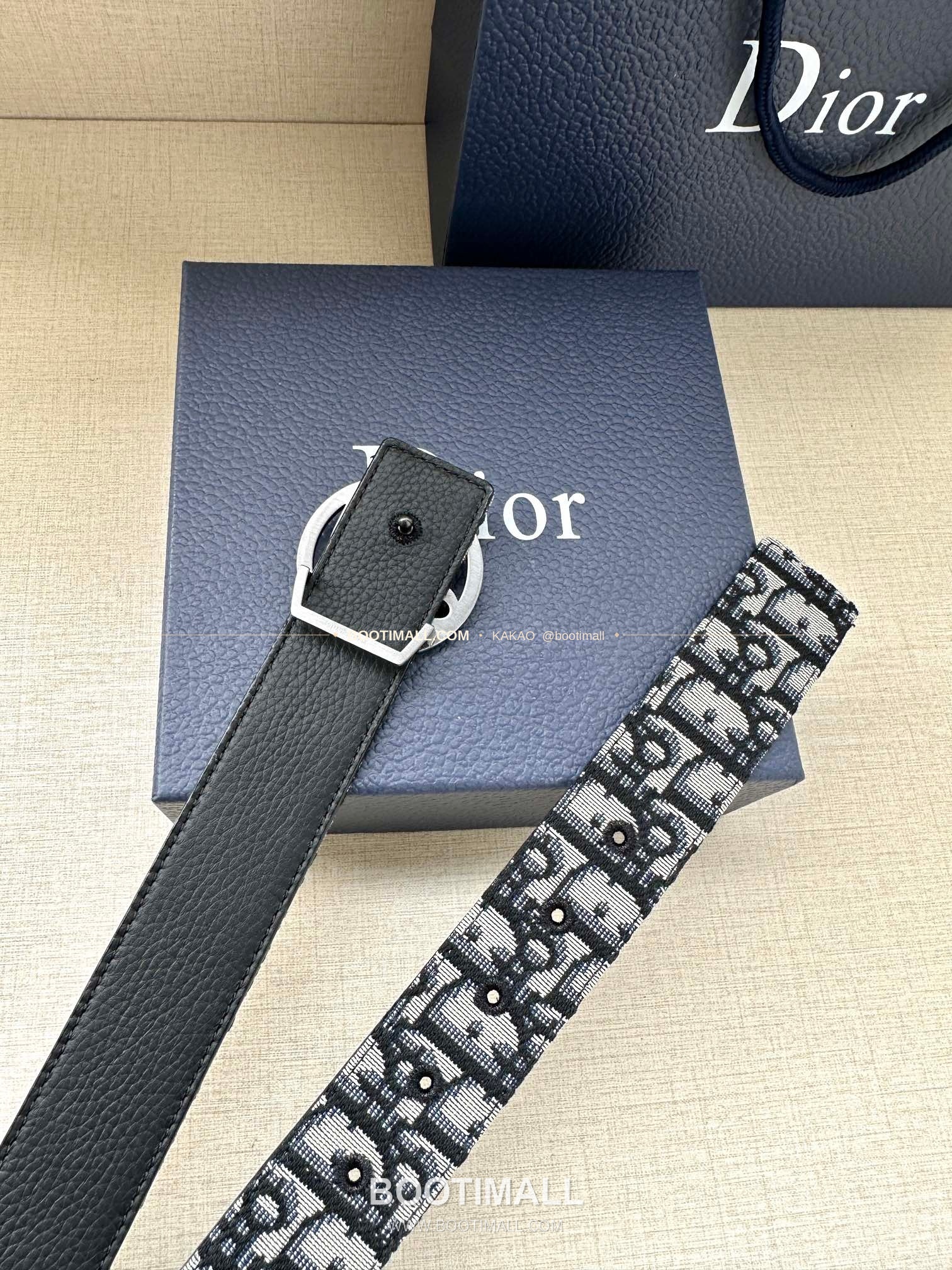 디올 CD 오블리크 브라스 버클 골드 벨트 Dior CD Oblique Brass Buckle Gold Belt 3.5cm 6