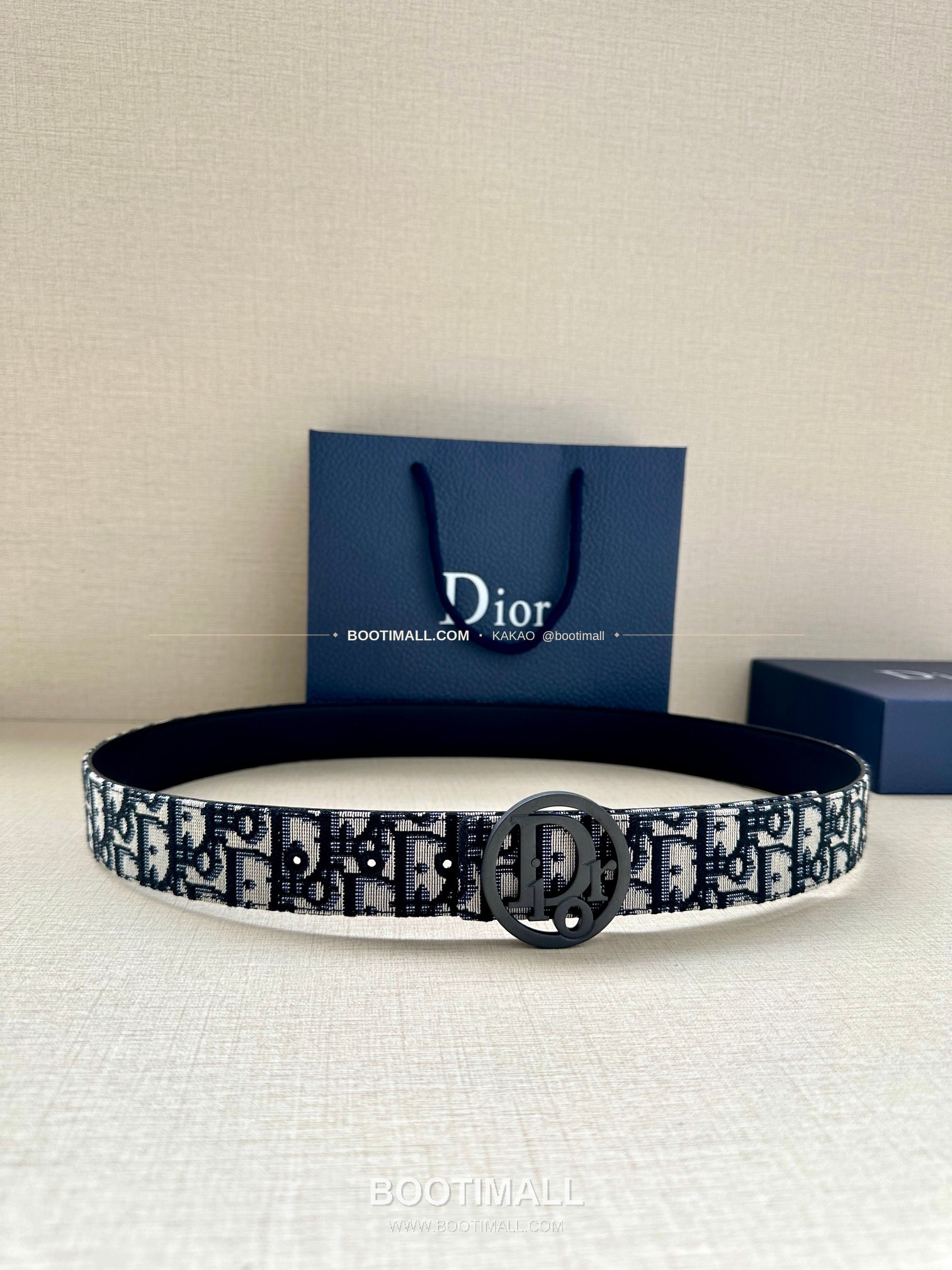 디올 CD 오블리크 브라스 버클 골드 벨트 Dior CD Oblique Brass Buckle Gold Belt 3.5cm 1
